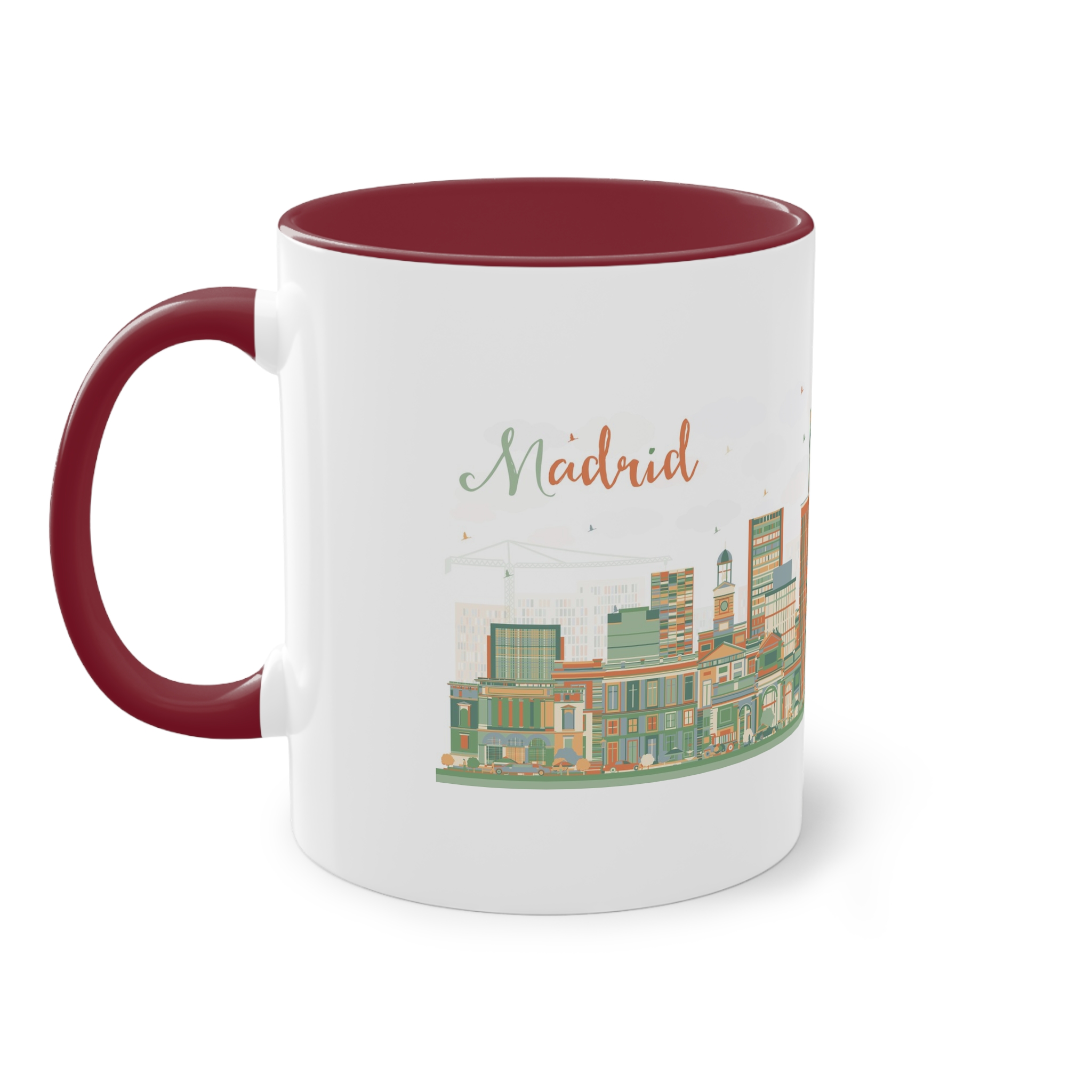 Madrid New Ver 1 Two Tone Coffee Mug 11oz - Image 7