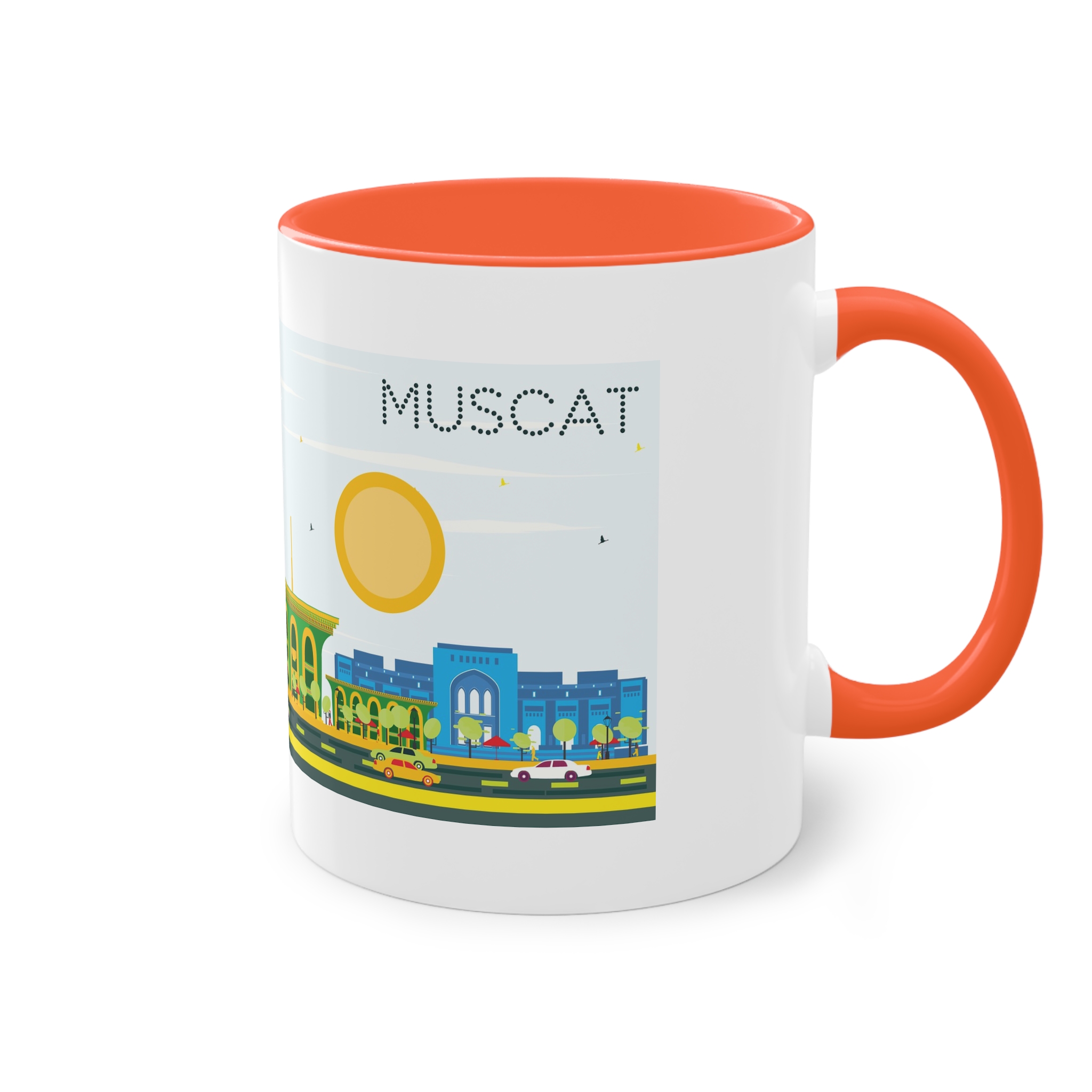 Muscat Color Two Tone Coffee Mug 11oz - Image 16