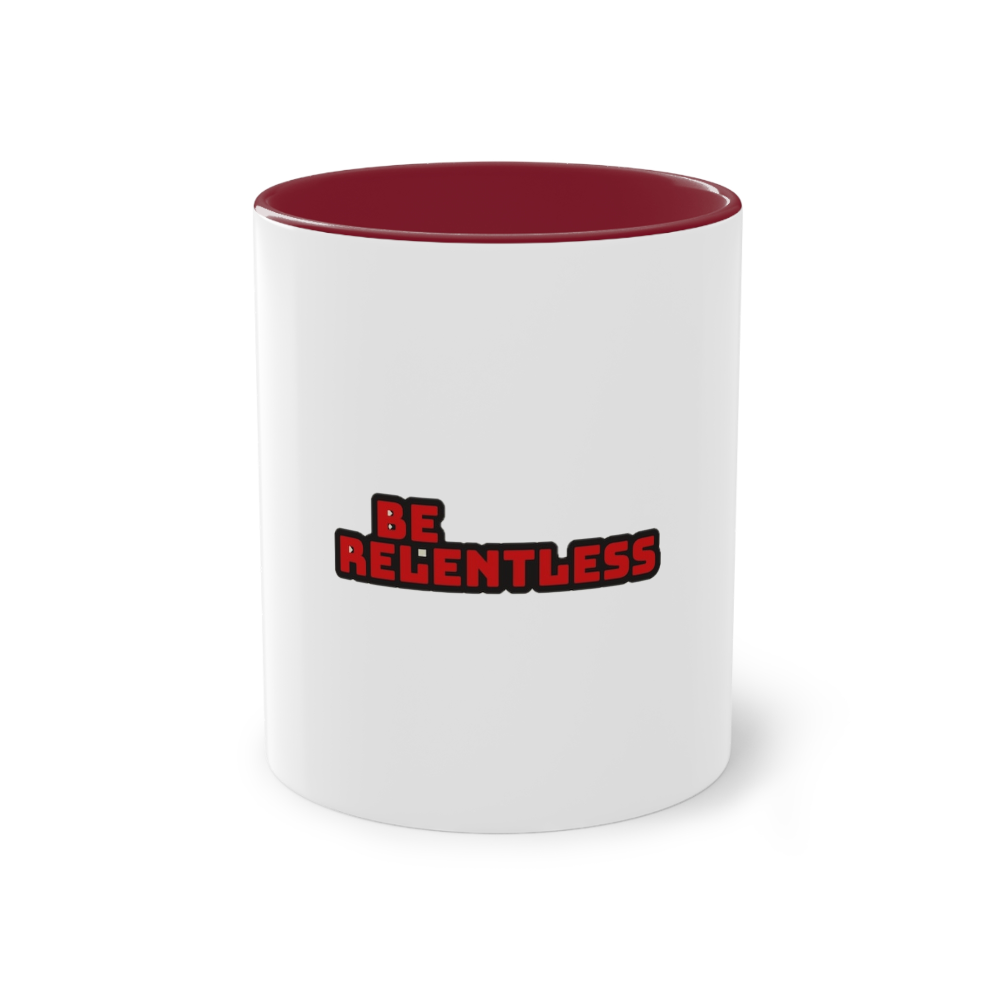 Be Relentless Two Tone Coffee Mug 11oz - Image 5