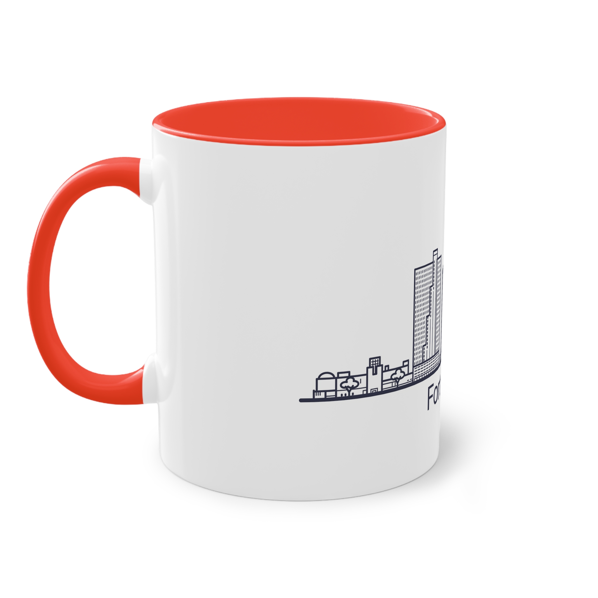 Original Design ED66DF Two Tone Coffee Mug 11oz - Image 3