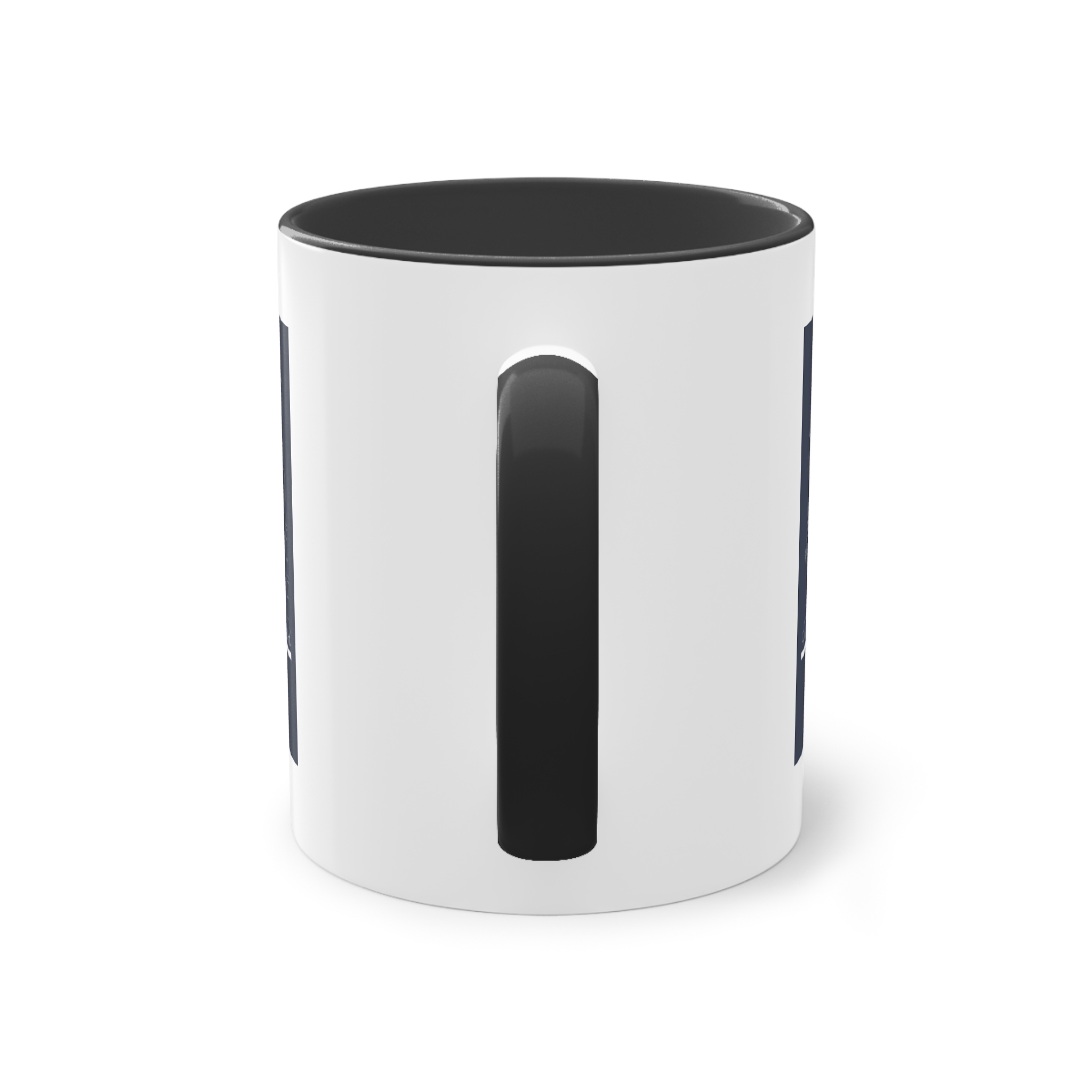 Karachi Outline Inverse Two Tone Coffee Mug 11oz - Image 10