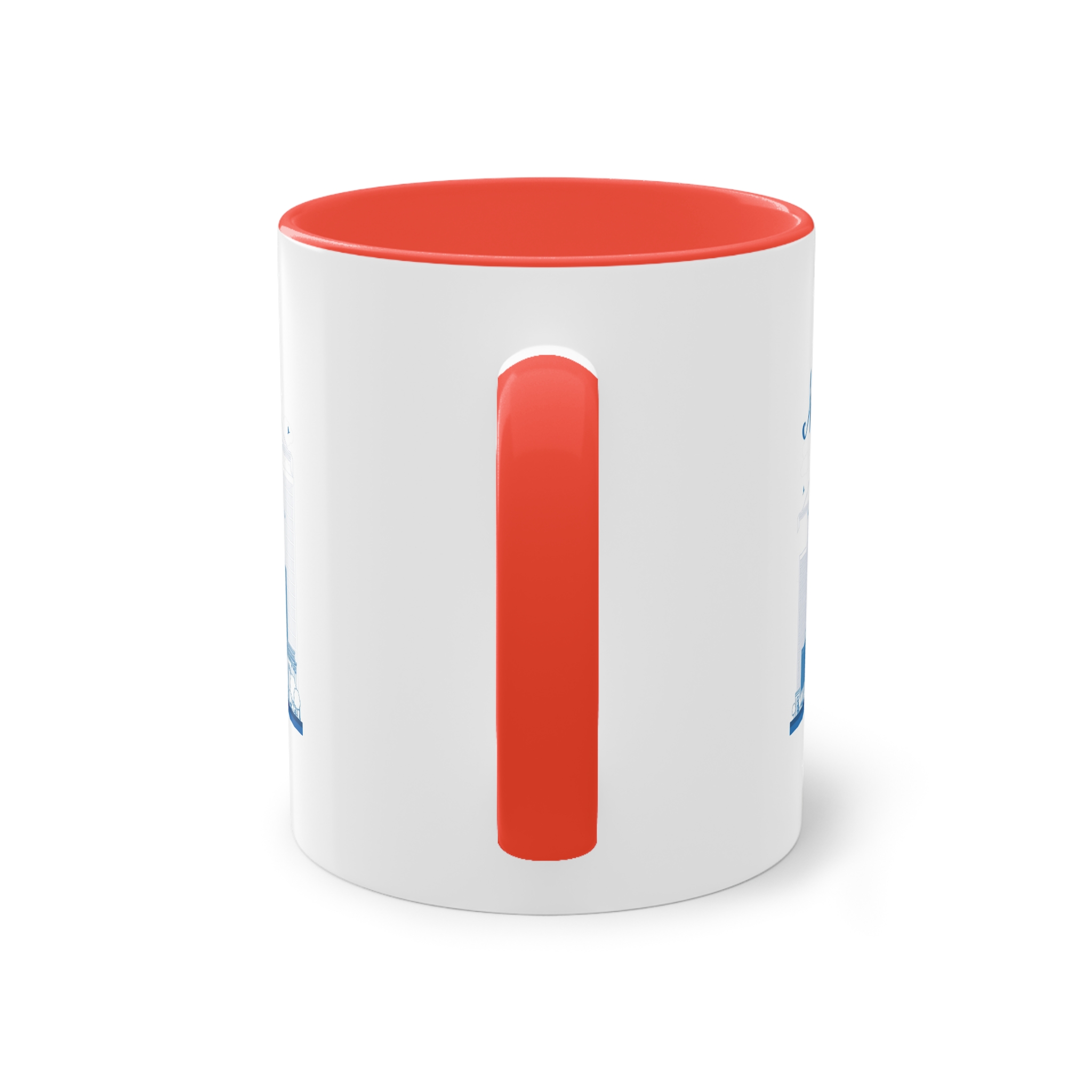 Moscow New Outline Two Tone Coffee Mug 11oz - Image 2