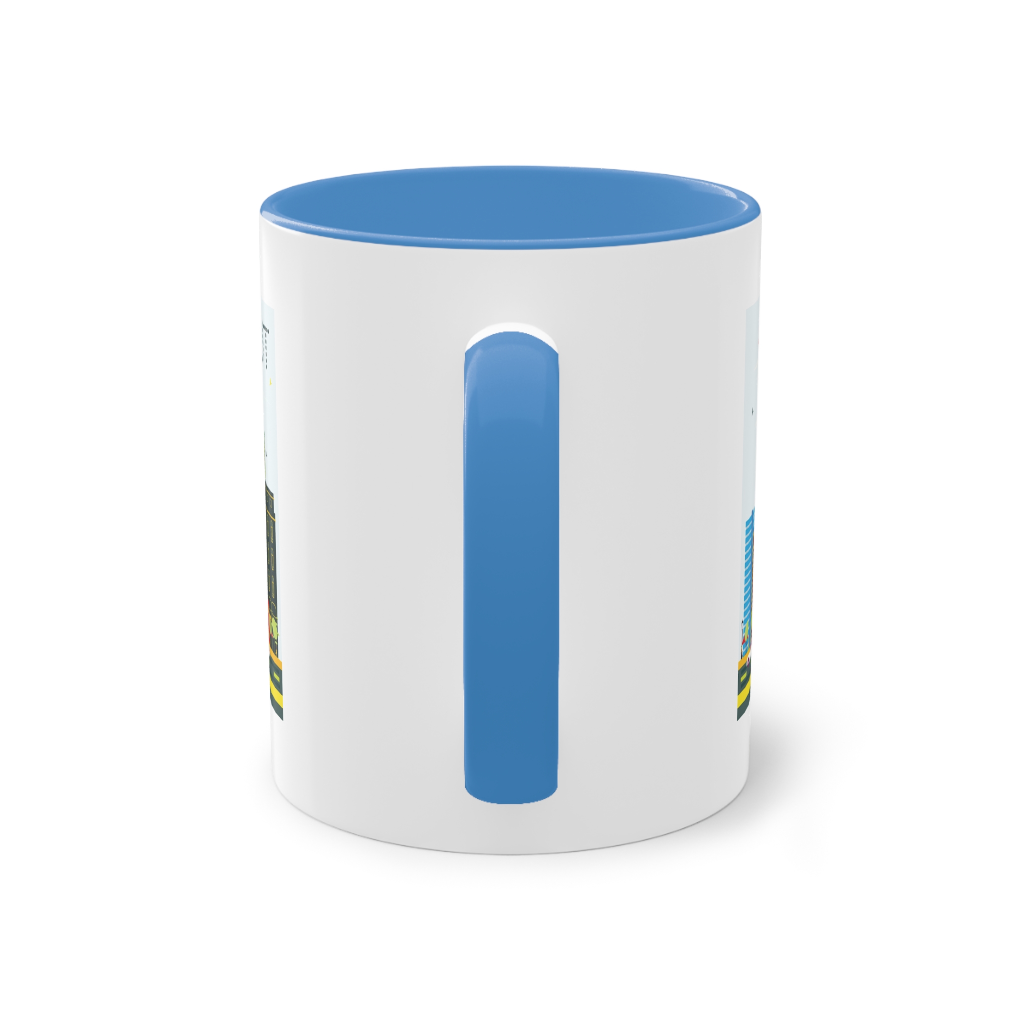 Beirut Color Two Tone Coffee Mug 11oz - Image 34