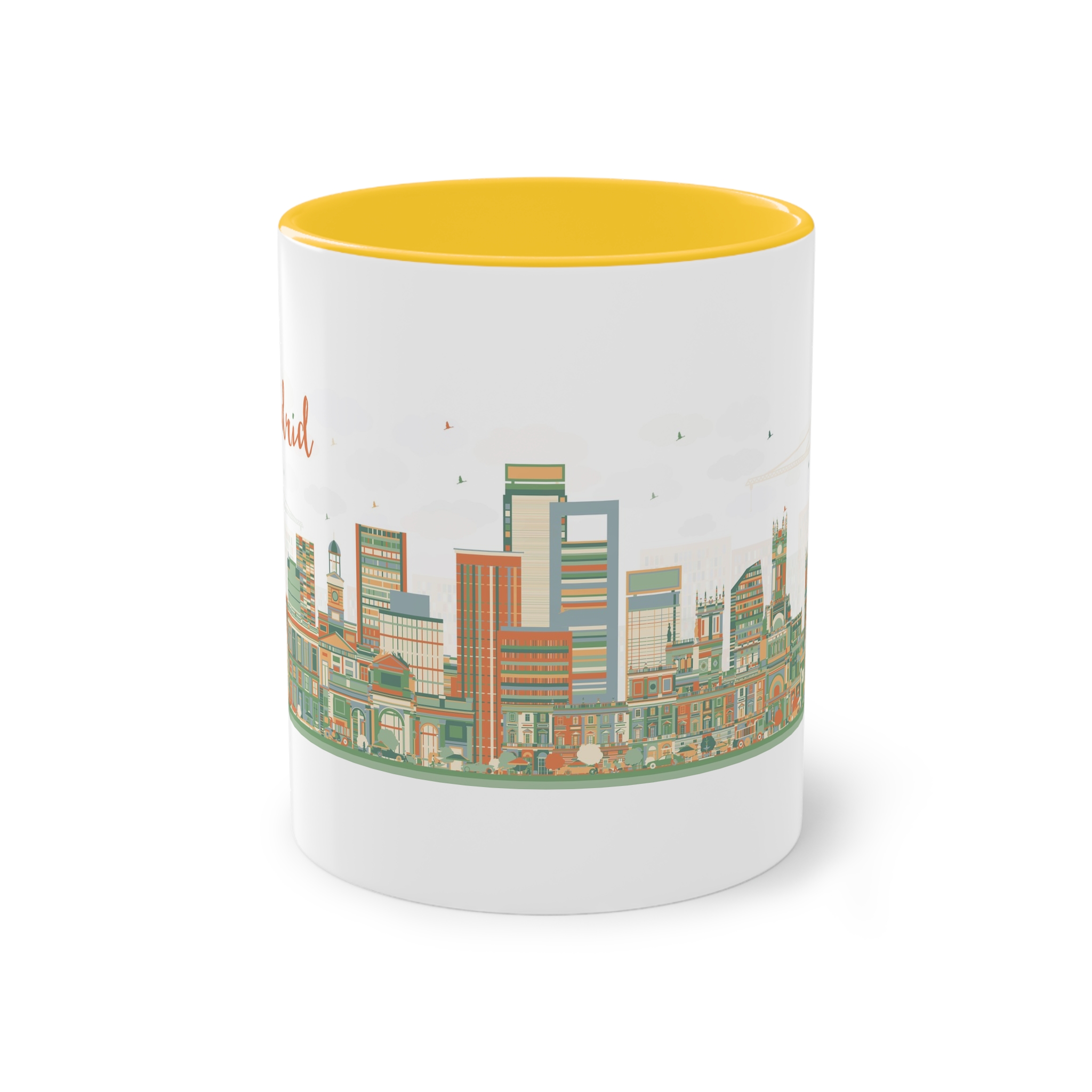 Madrid New Ver 1 Two Tone Coffee Mug 11oz - Image 17