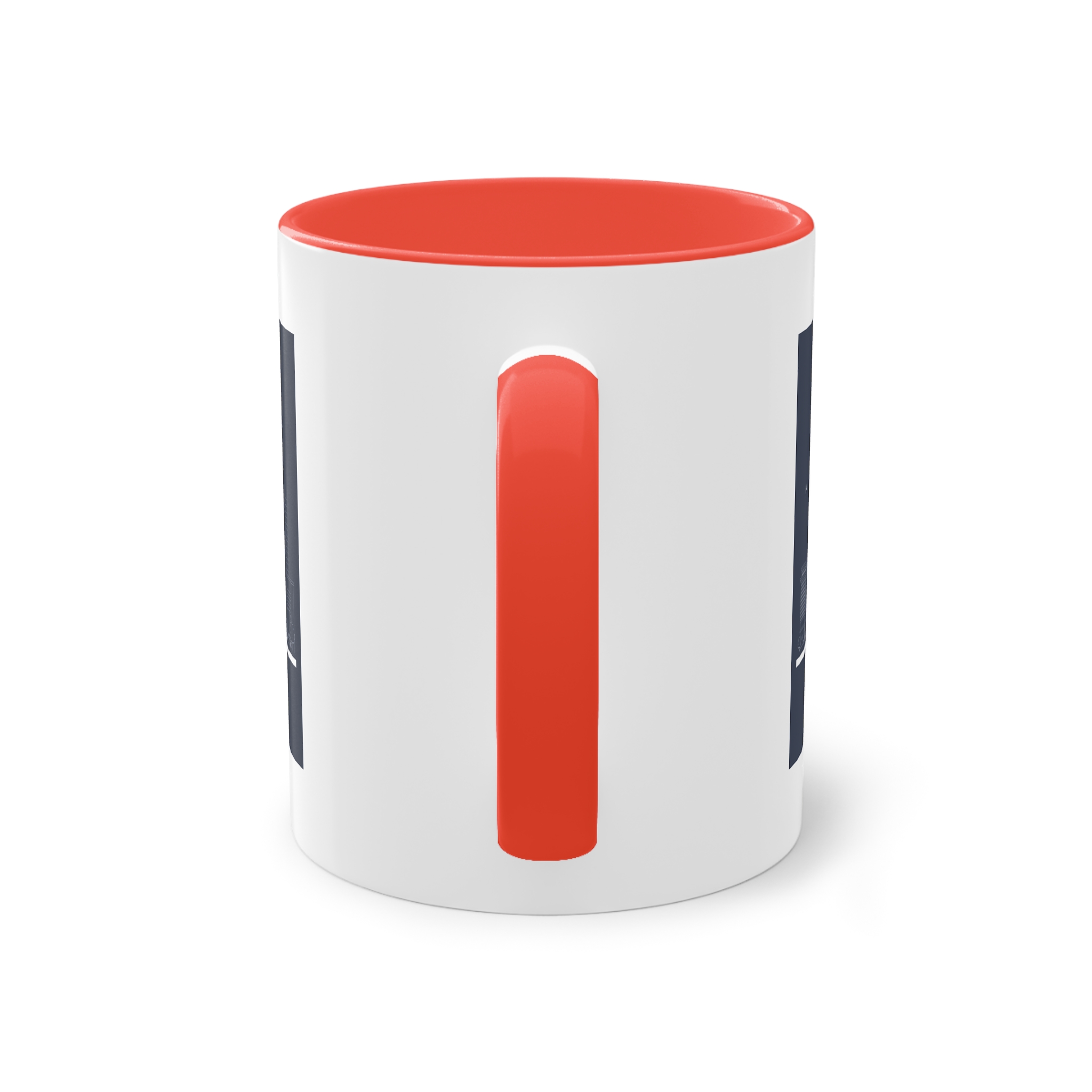 Kuala Lumpur Outline Inverse Two Tone Coffee Mug 11oz - Image 2