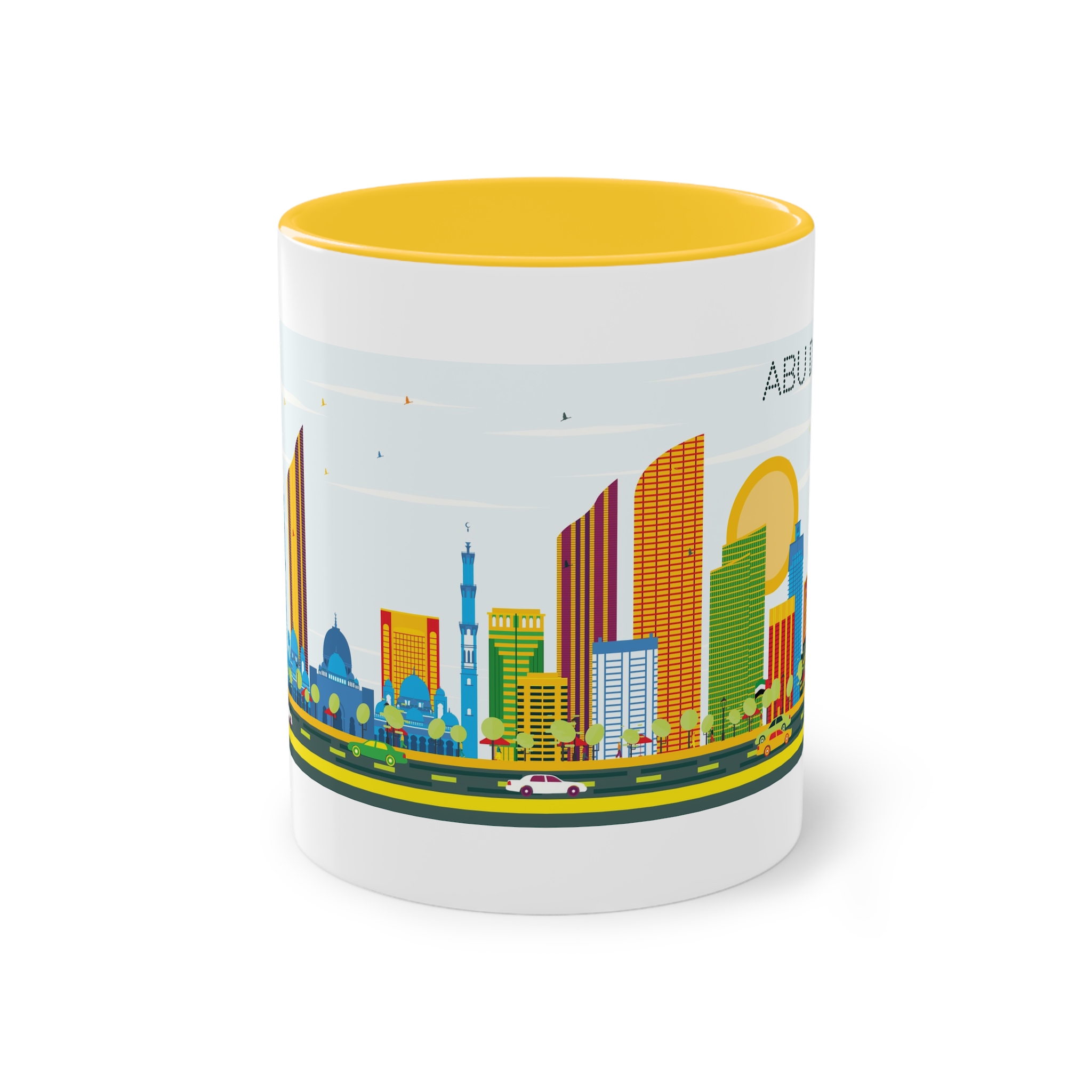 Abu Dhabi Color Two Tone Coffee Mug 11oz - Image 17