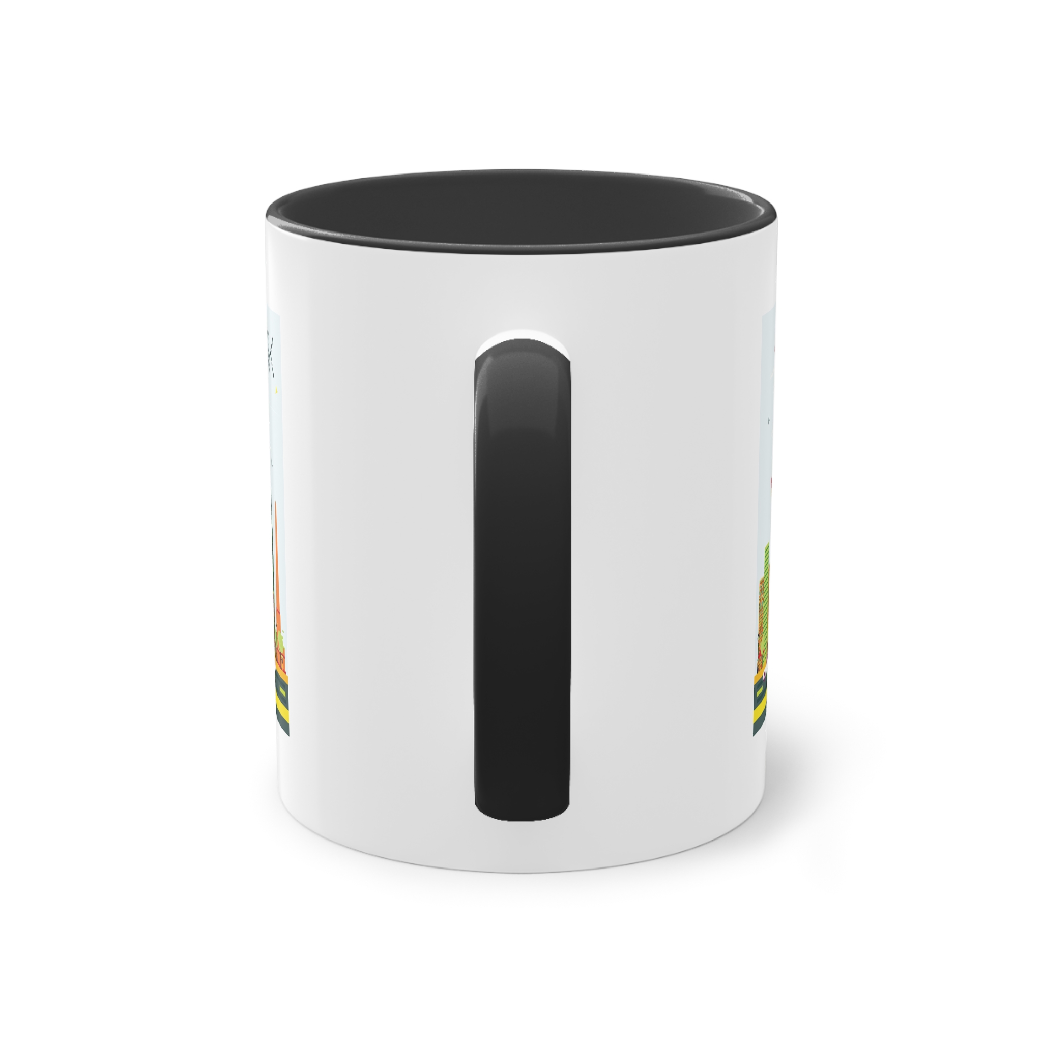 Bangkok Color Two Tone Coffee Mug 11oz - Image 10