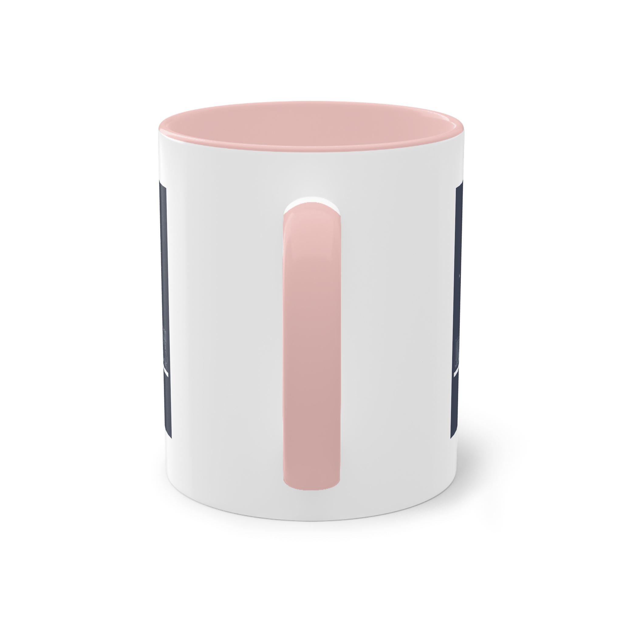 Montreal Outline Inverse Two Tone Coffee Mug 11oz - Image 46