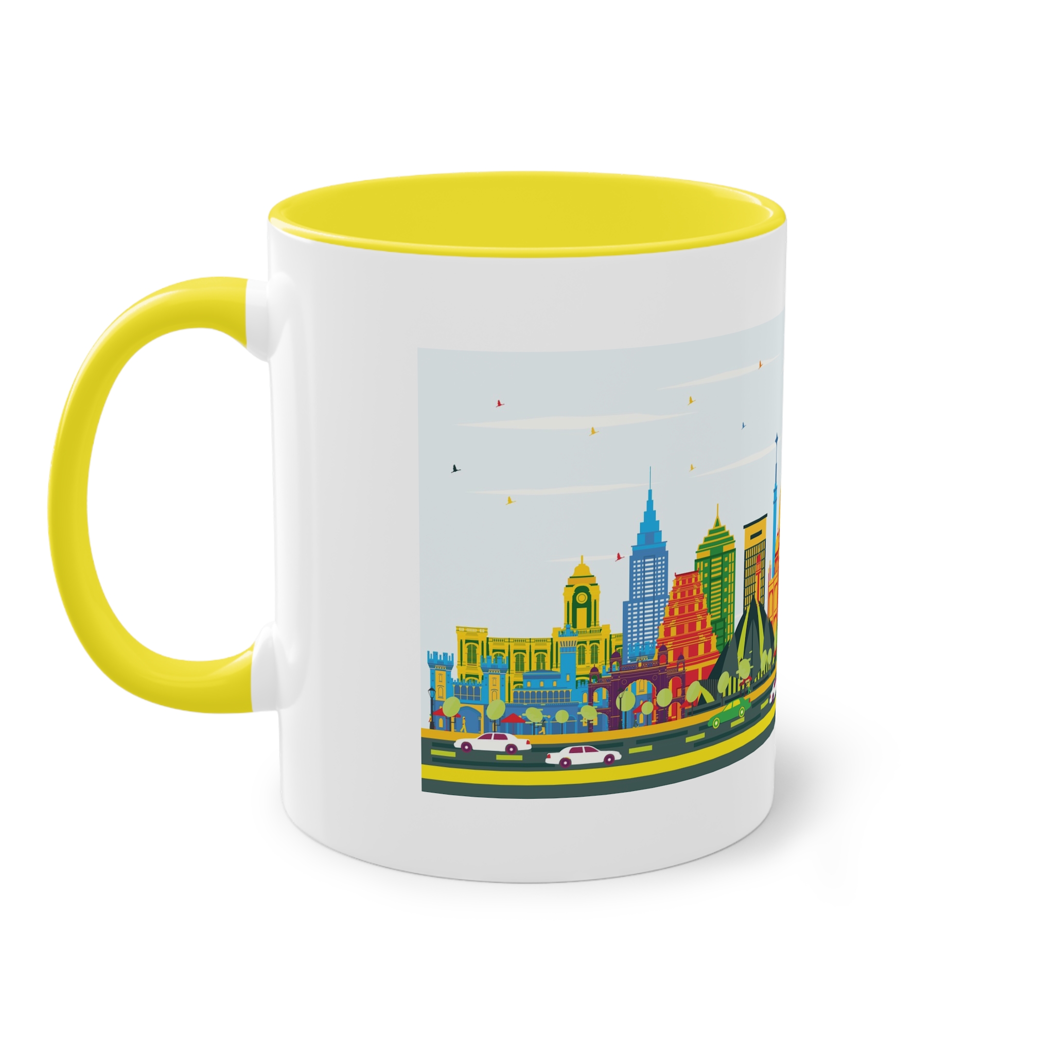 India Color Two Tone Coffee Mug 11oz - Image 23