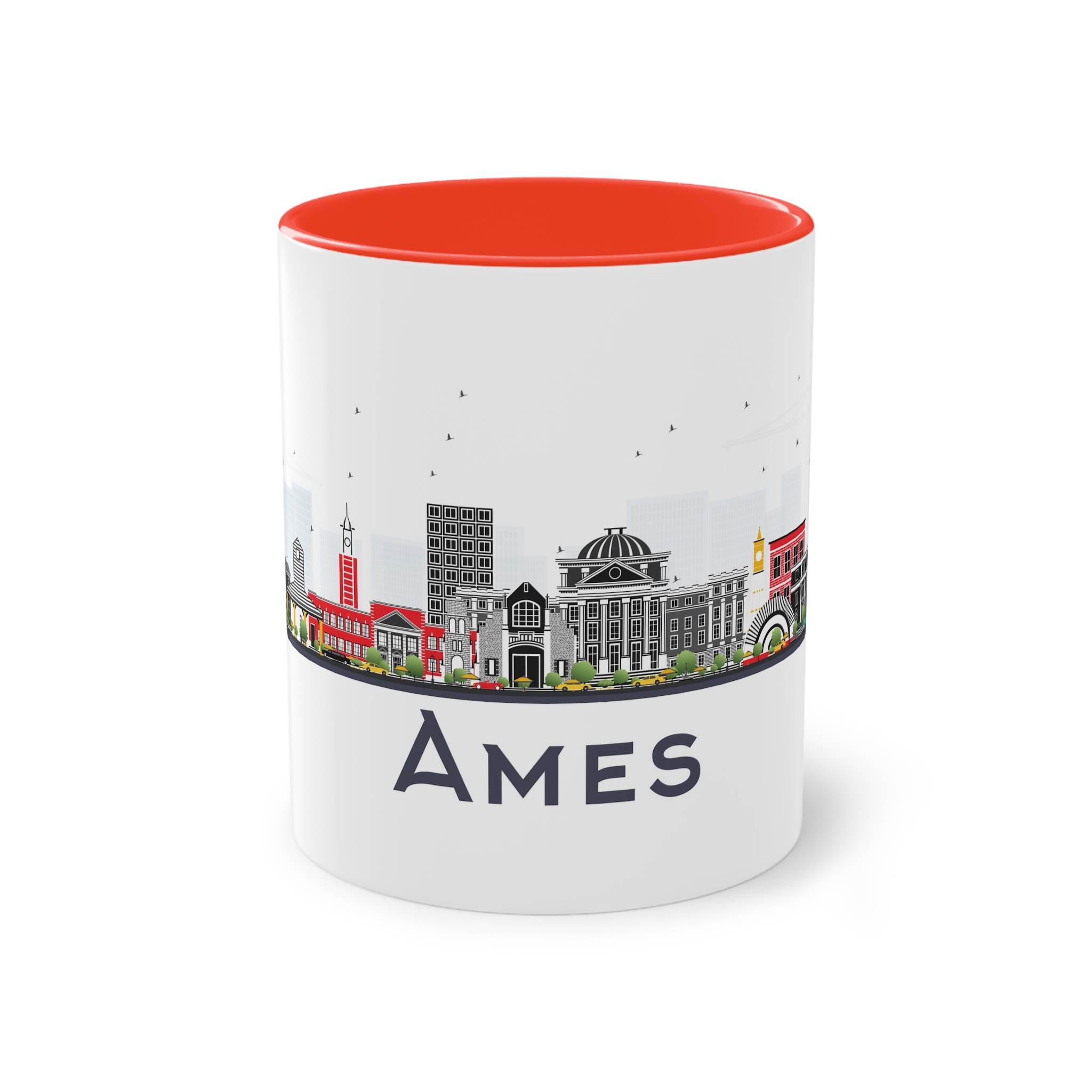Ames Isolated Two Tone Coffee Mug 11oz