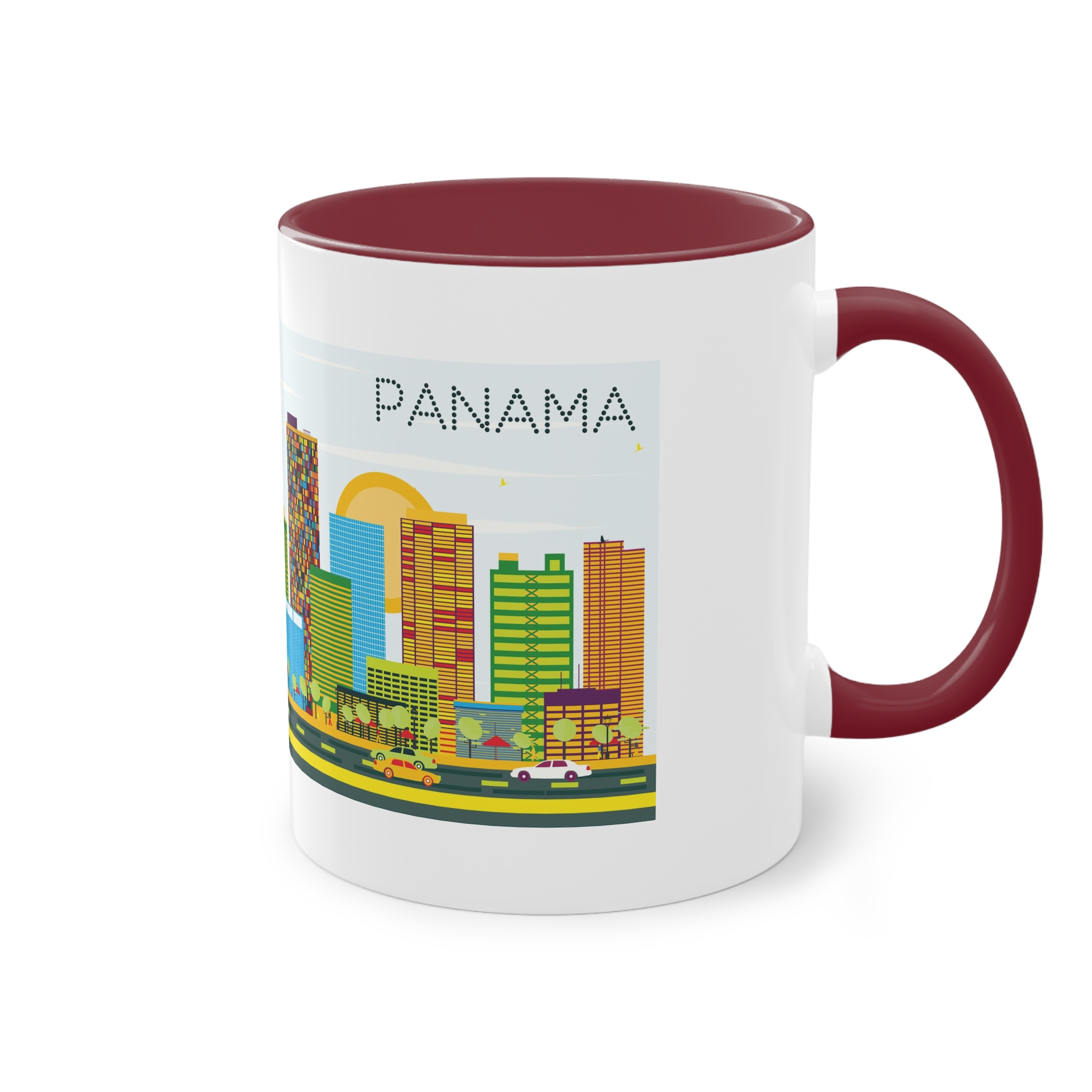 Panama Color Two Tone Coffee Mug 11oz - Image 8