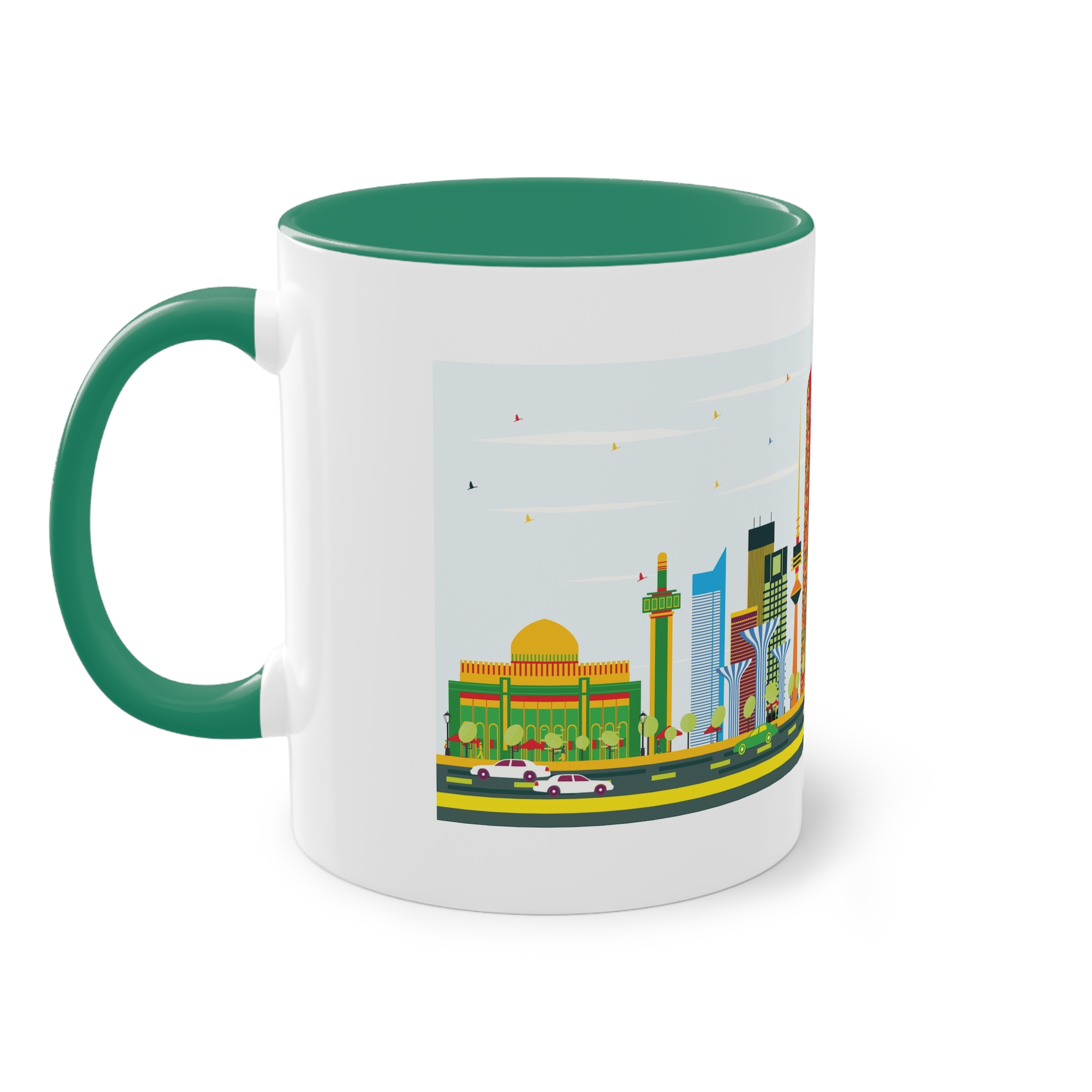Kuwait Color Two Tone Coffee Mug 11oz - Image 31