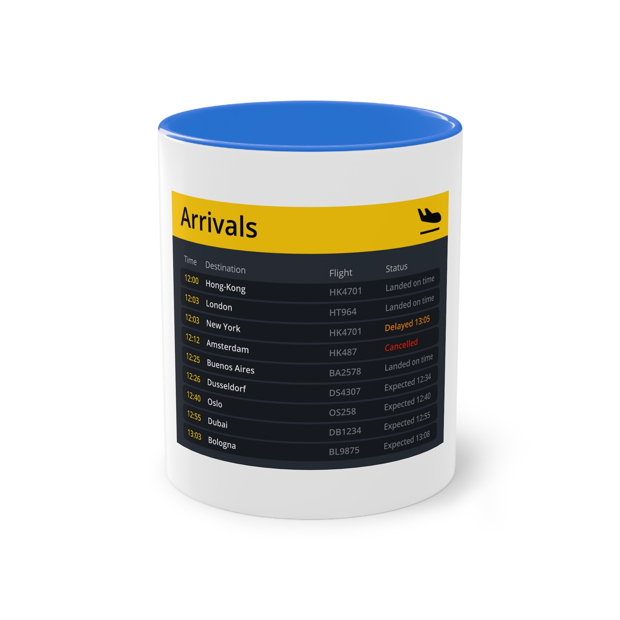 Arrivals Two Tone Coffee Mug 11oz - Image 37