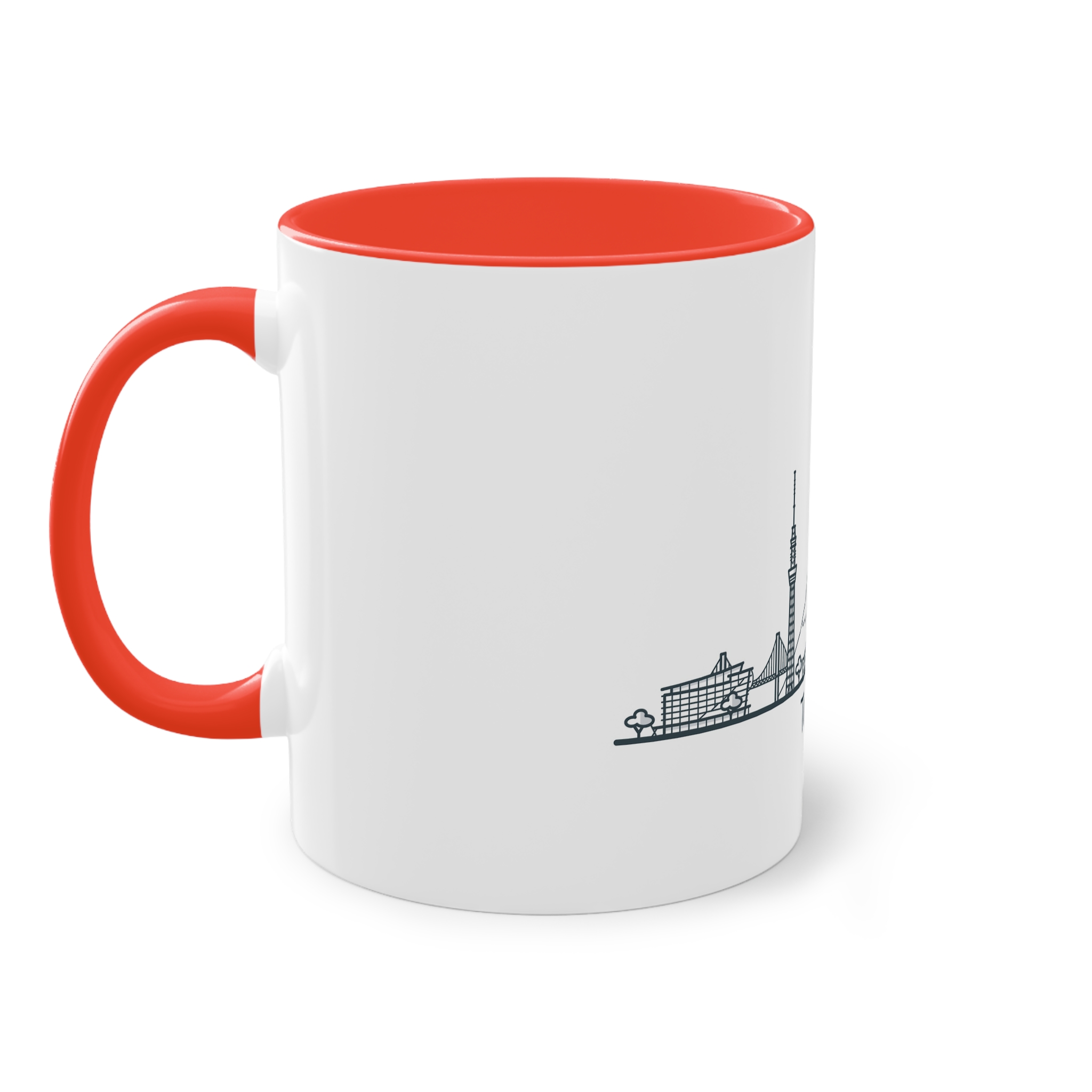 Original Design F997BB Two Tone Coffee Mug 11oz - Image 3