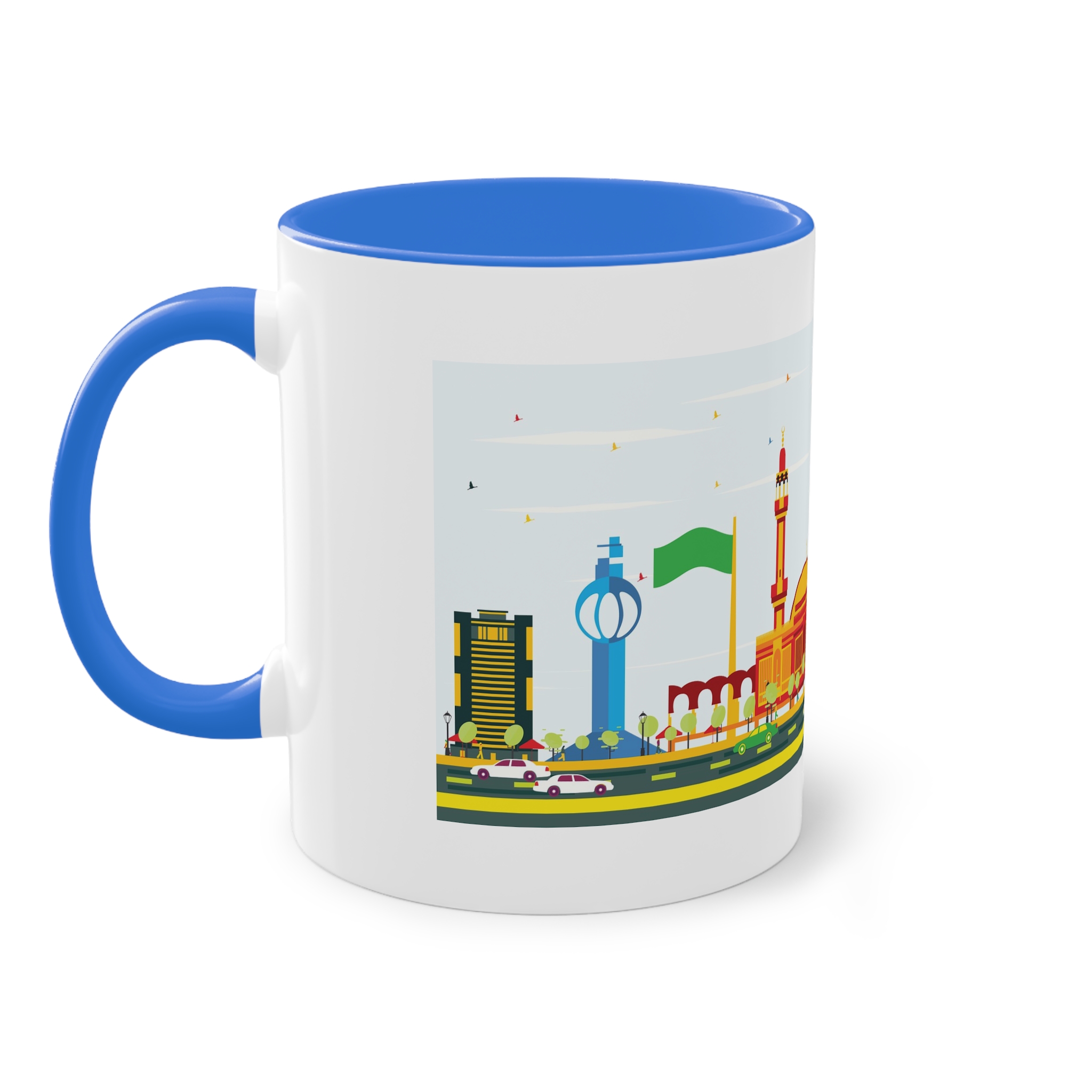 Jeddah Color Two Tone Coffee Mug 11oz - Image 39