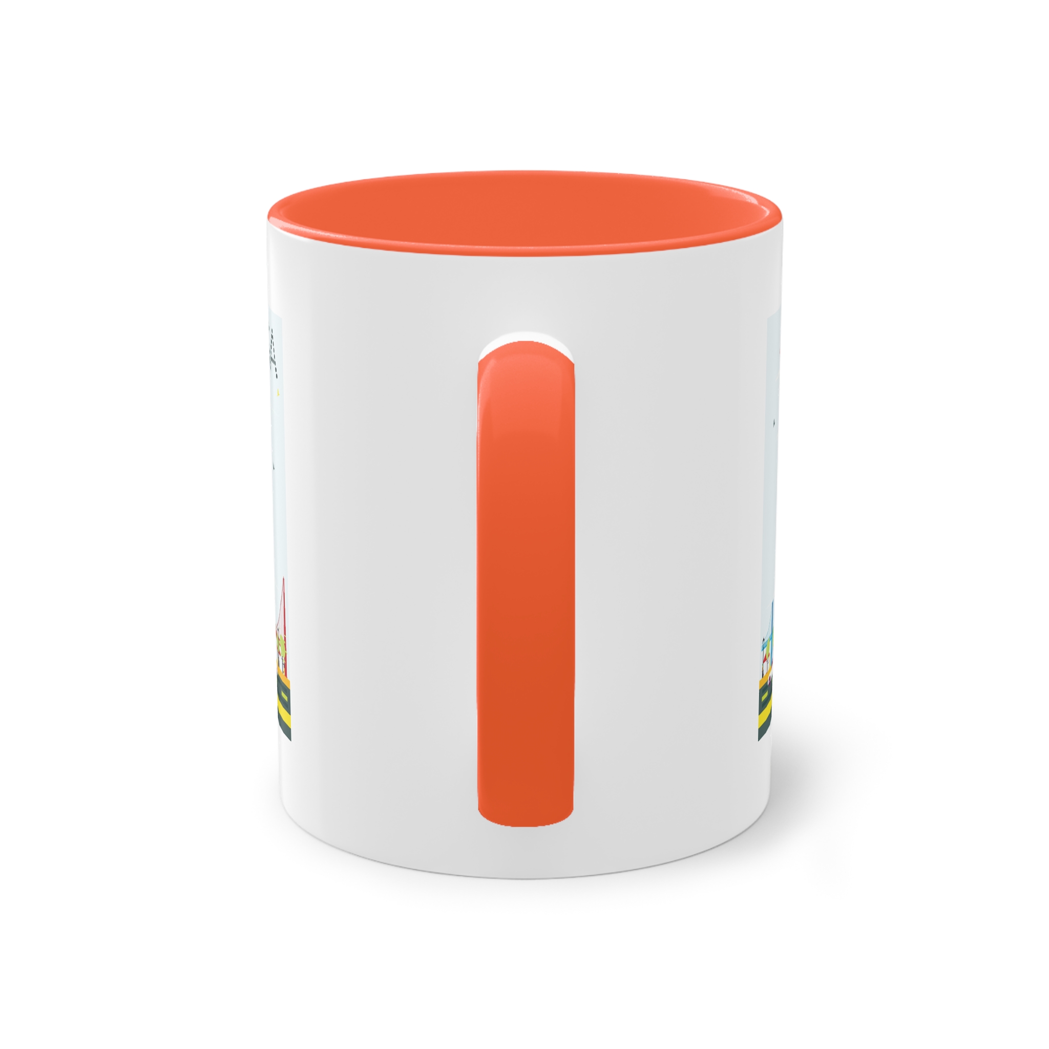 Usa Color Two Tone Coffee Mug 11oz - Image 14