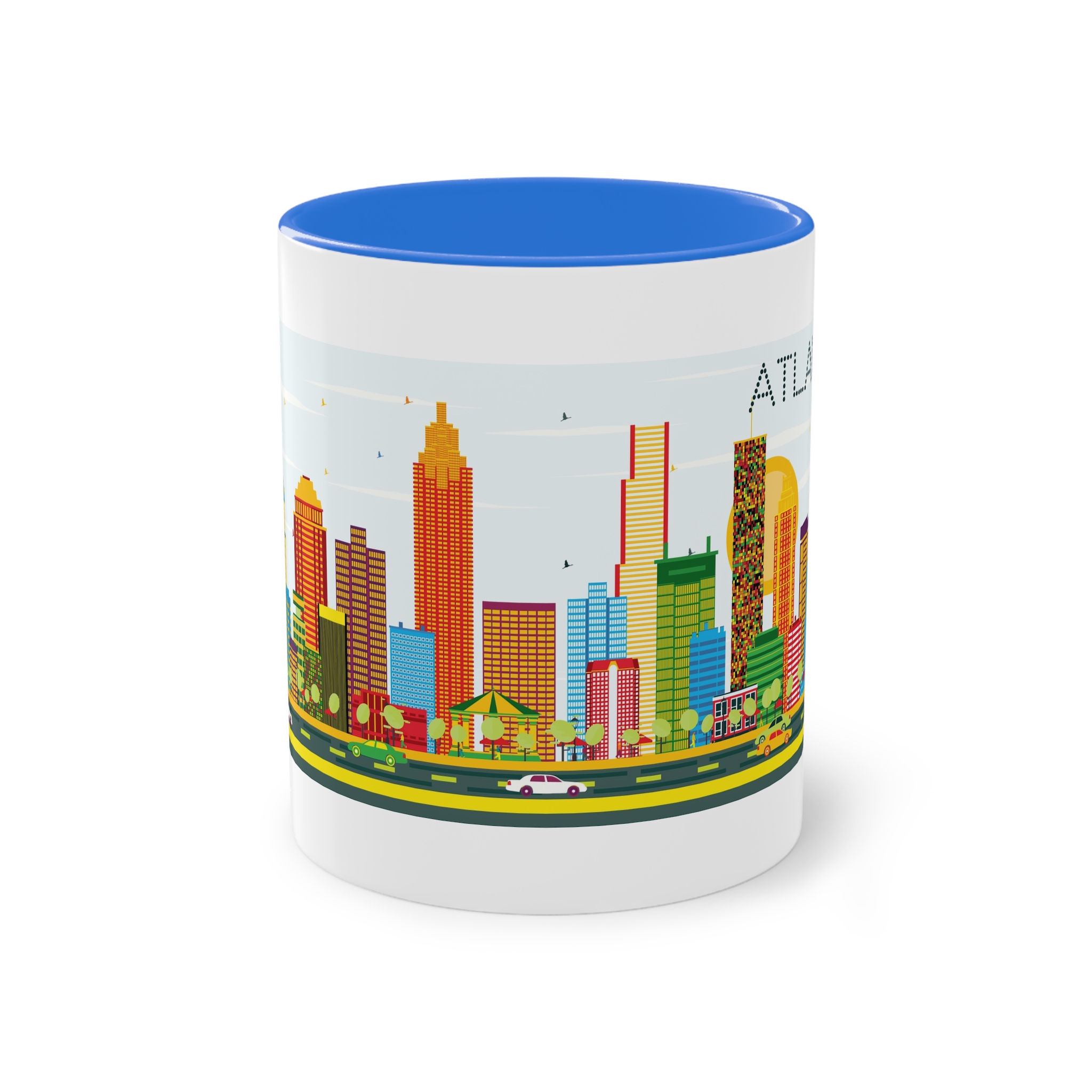 Atlanta Color Two Tone Coffee Mug 11oz - Image 37