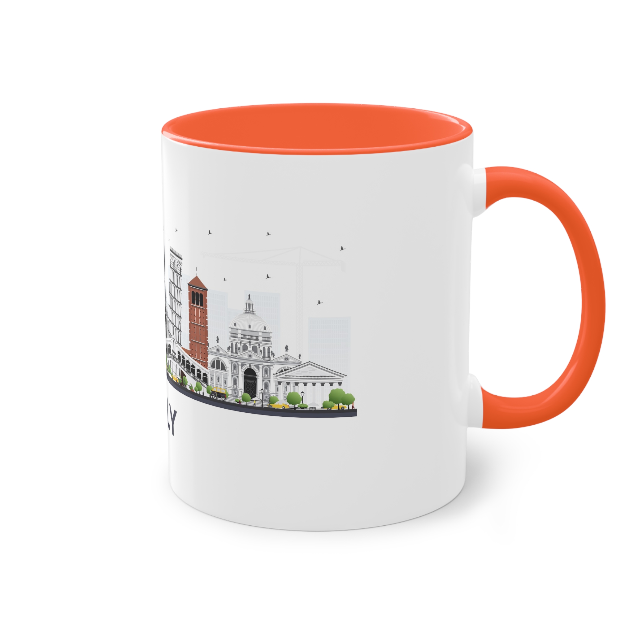 Italy Isolated Two Tone Coffee Mug 11oz - Image 16