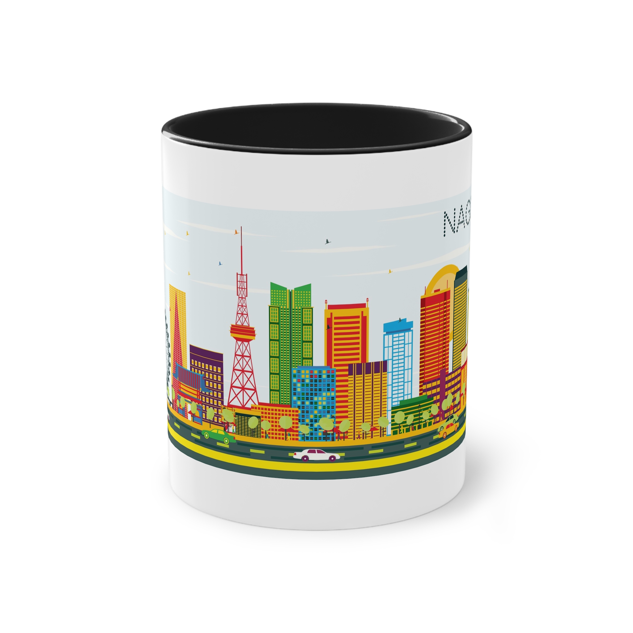Nagoya Color Two Tone Coffee Mug 11oz - Image 9