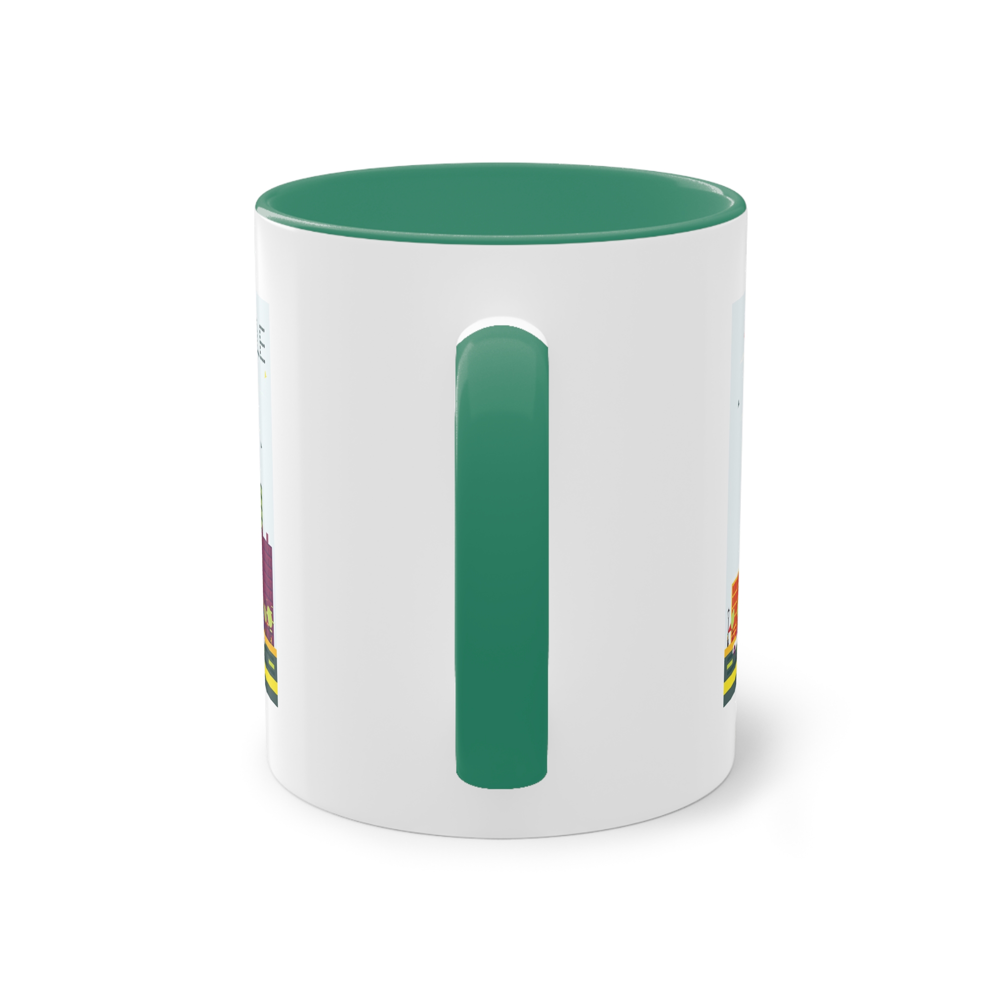 Marseille Color Two Tone Coffee Mug 11oz - Image 30