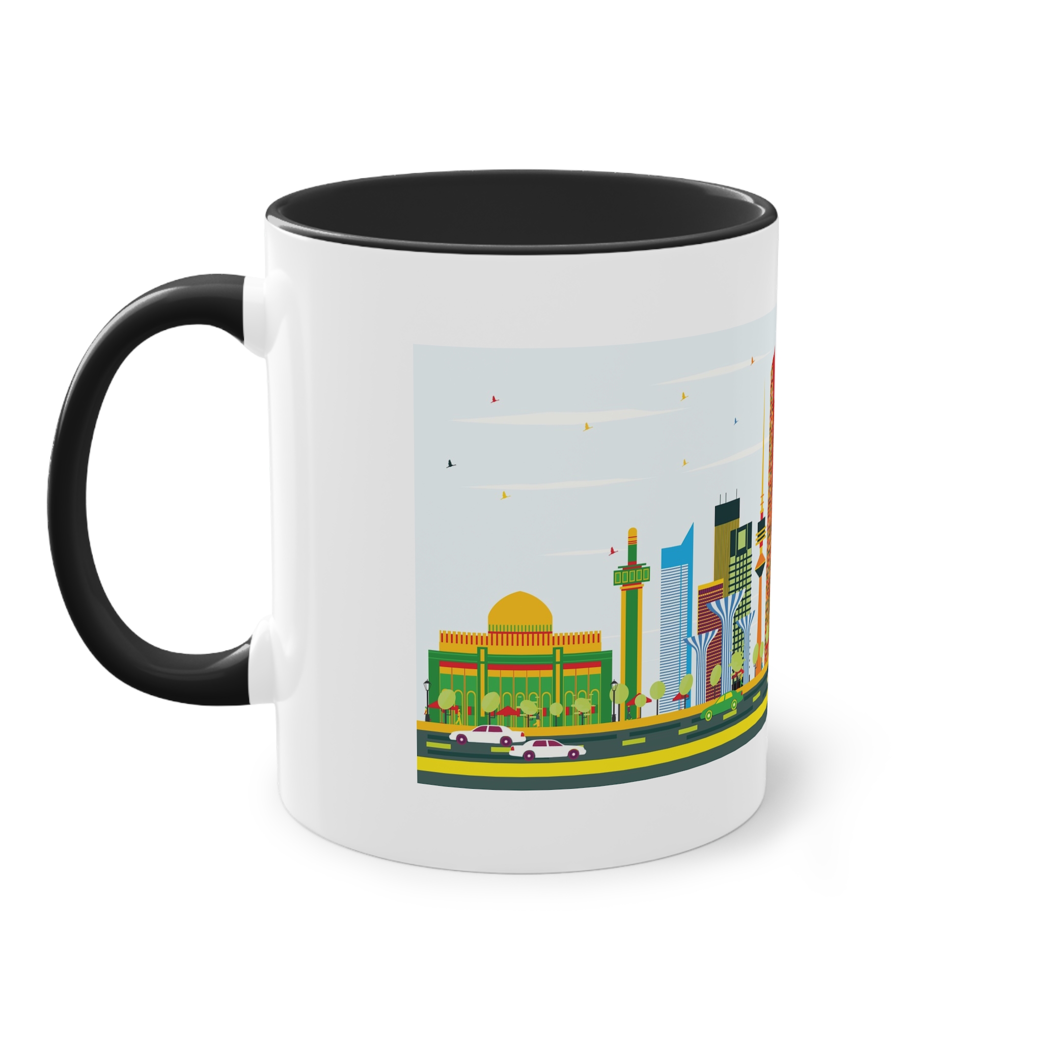 Kuwait Color Two Tone Coffee Mug 11oz - Image 11