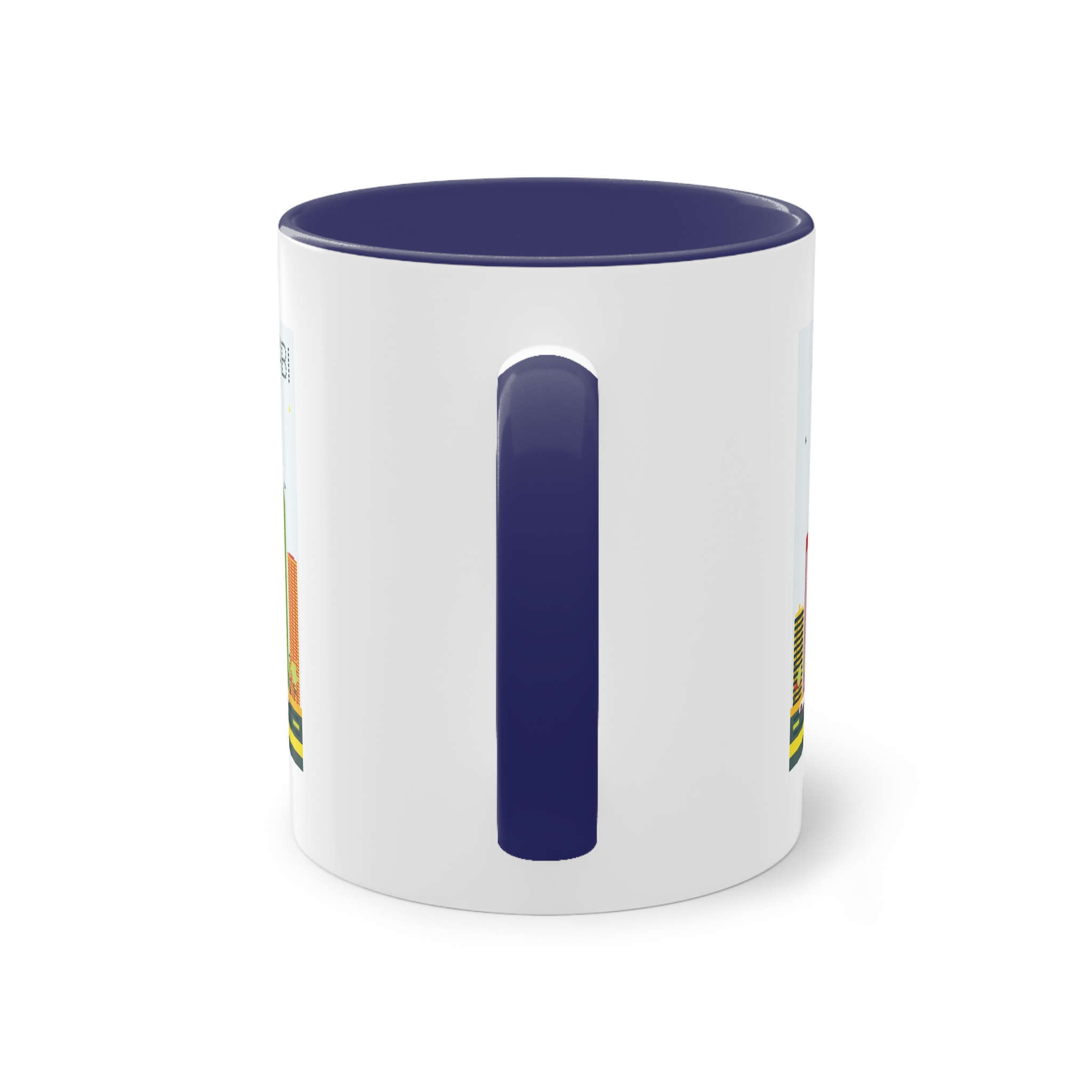 Abu Dhabi Color Two Tone Coffee Mug 11oz - Image 42
