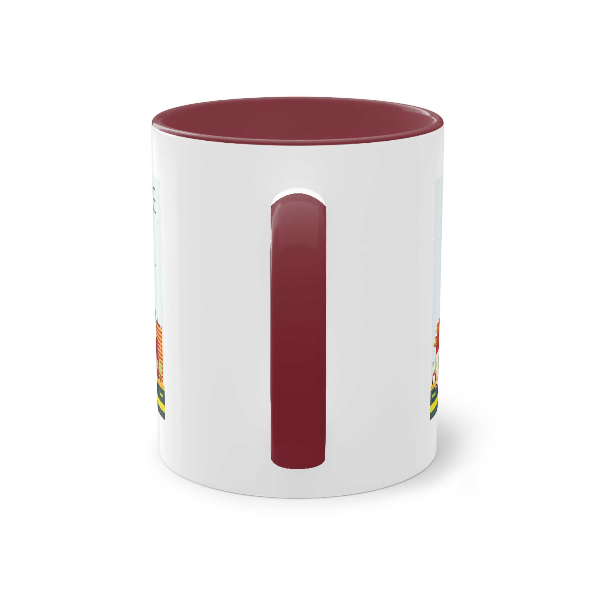 Kobe Color Two Tone Coffee Mug 11oz - Image 6