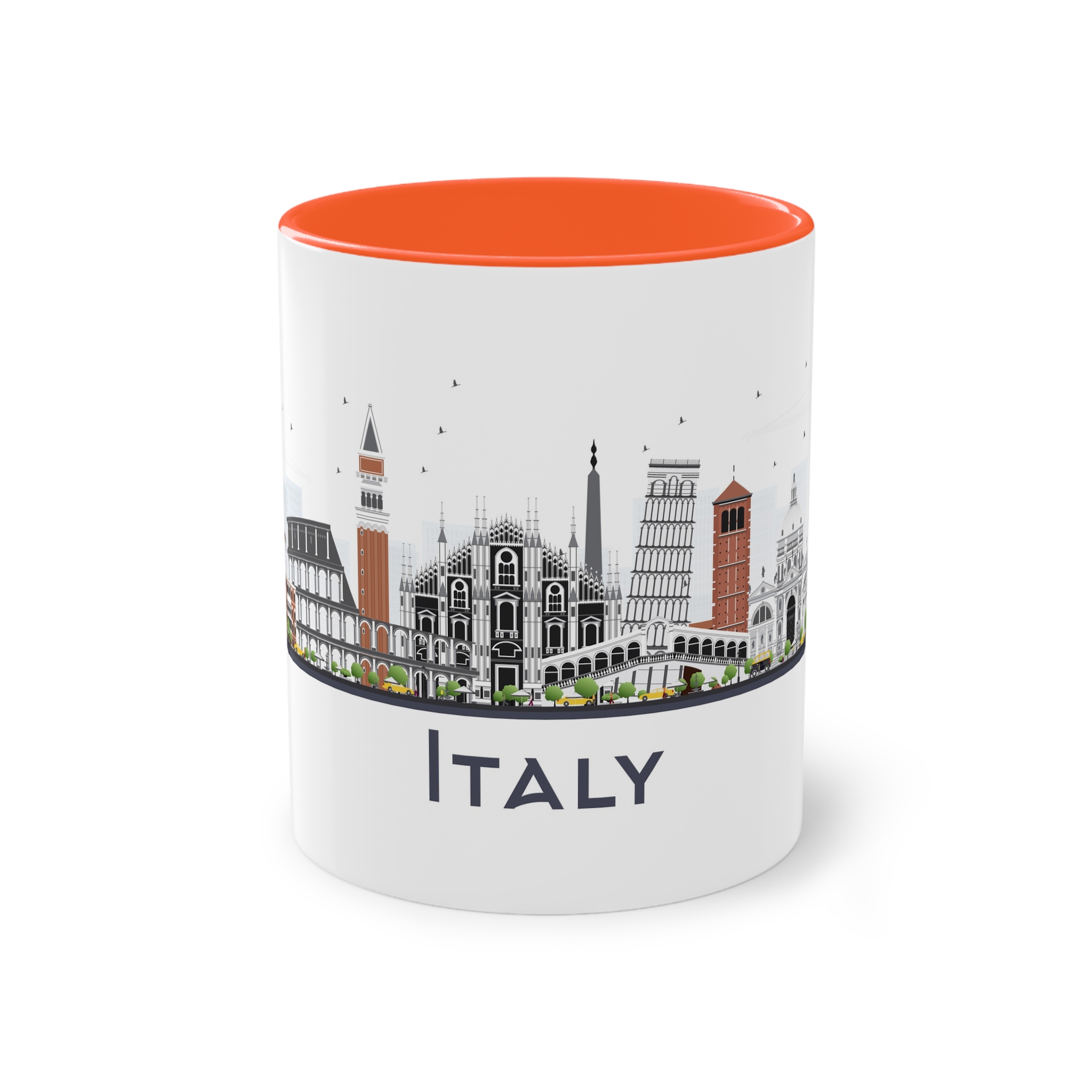 Italy Isolated Two Tone Coffee Mug 11oz - Image 13