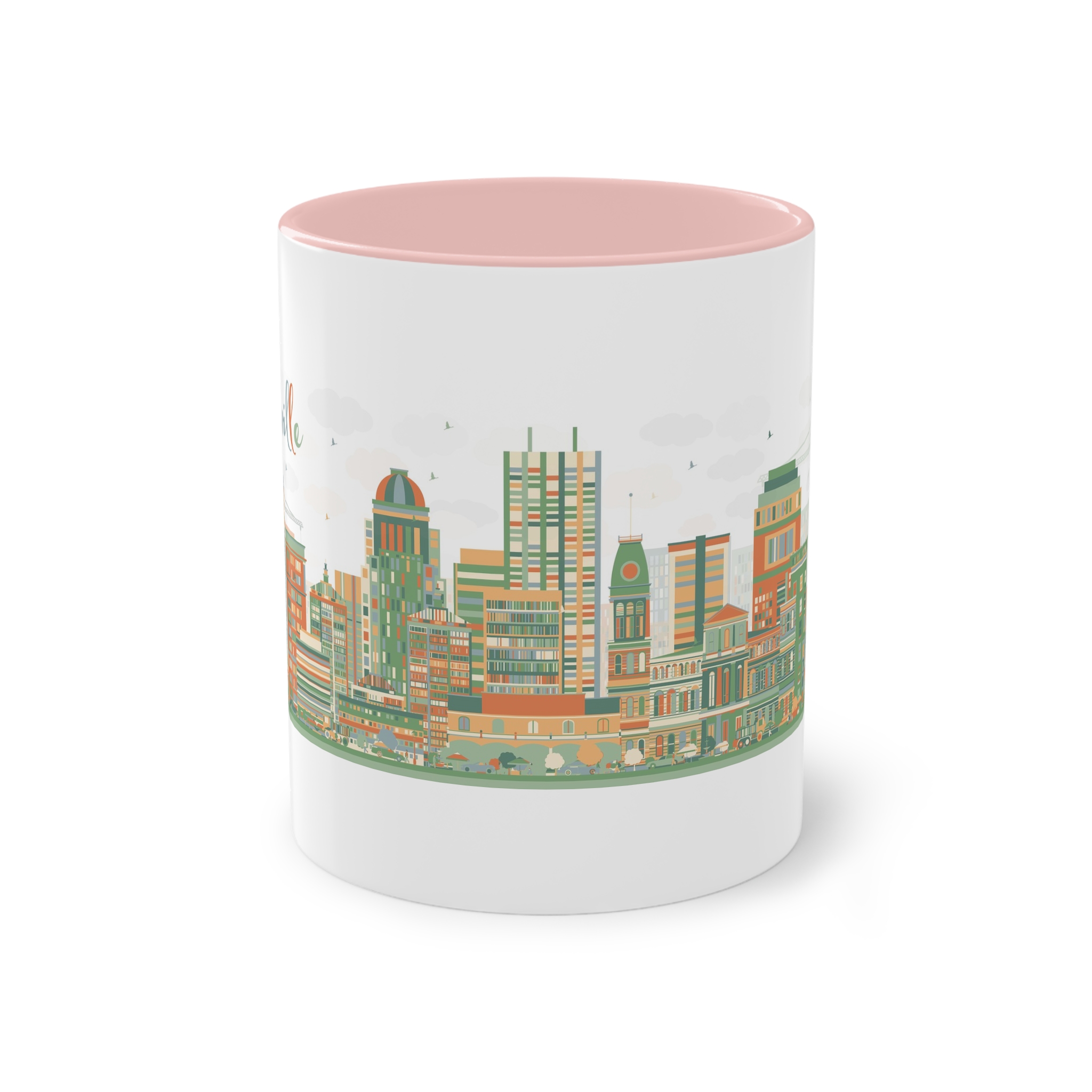 Louisville Ver 1 Two Tone Coffee Mug 11oz - Image 45