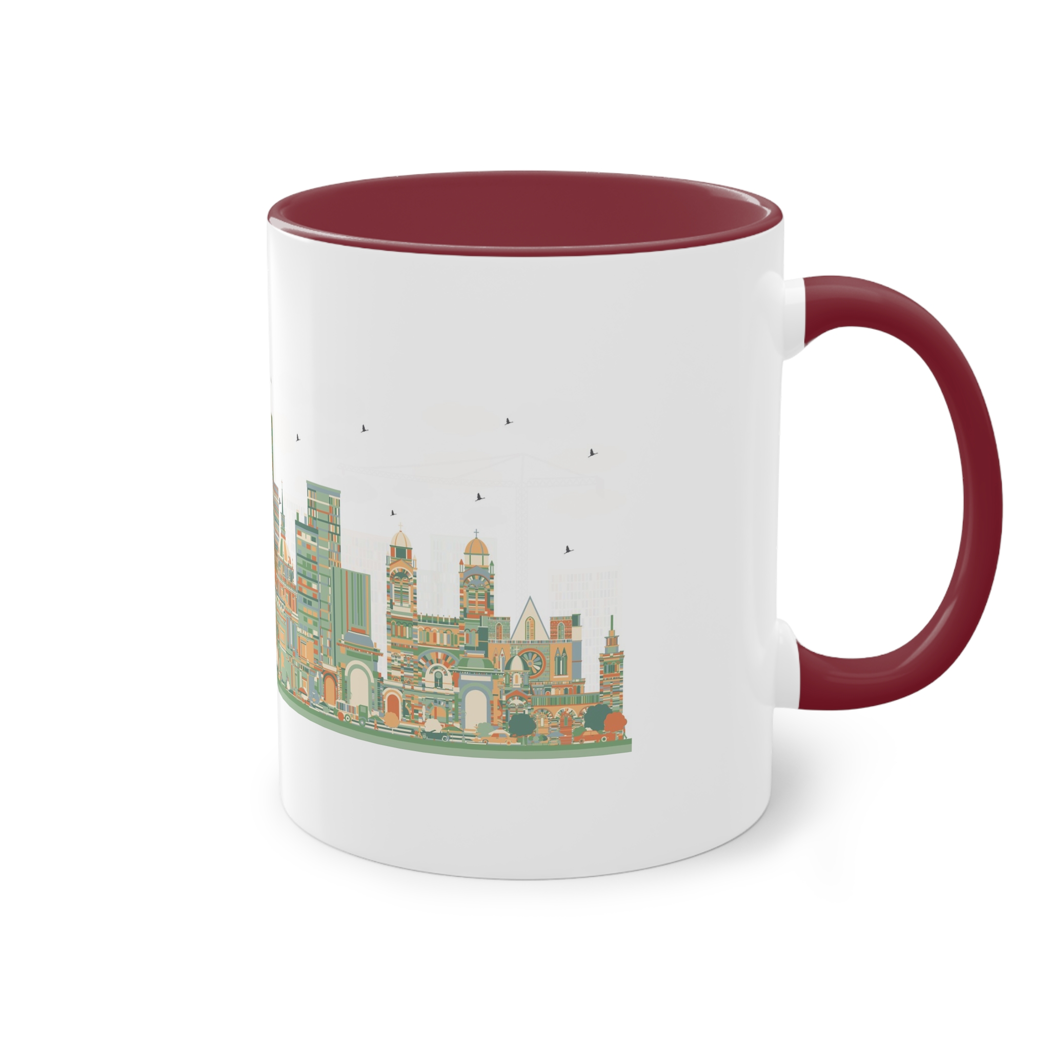 France Ver 1 Two Tone Coffee Mug 11oz - Image 8