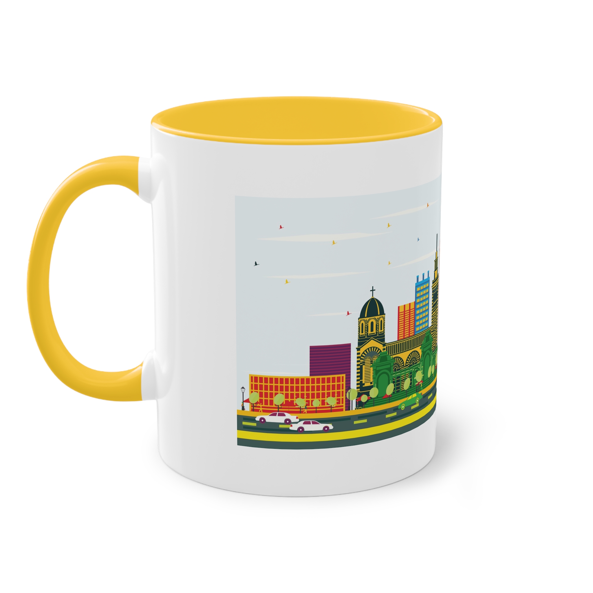 Marseille Color Two Tone Coffee Mug 11oz - Image 19