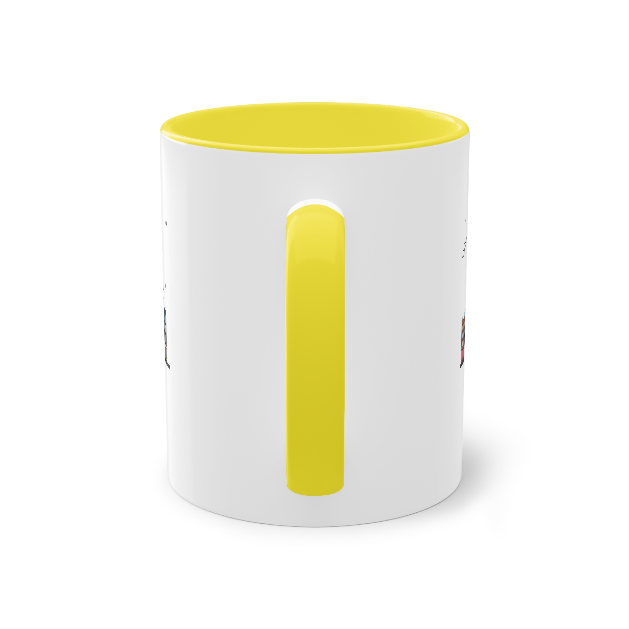 Phoenix Outline Bold Color Two Tone Coffee Mug 11oz - Image 22