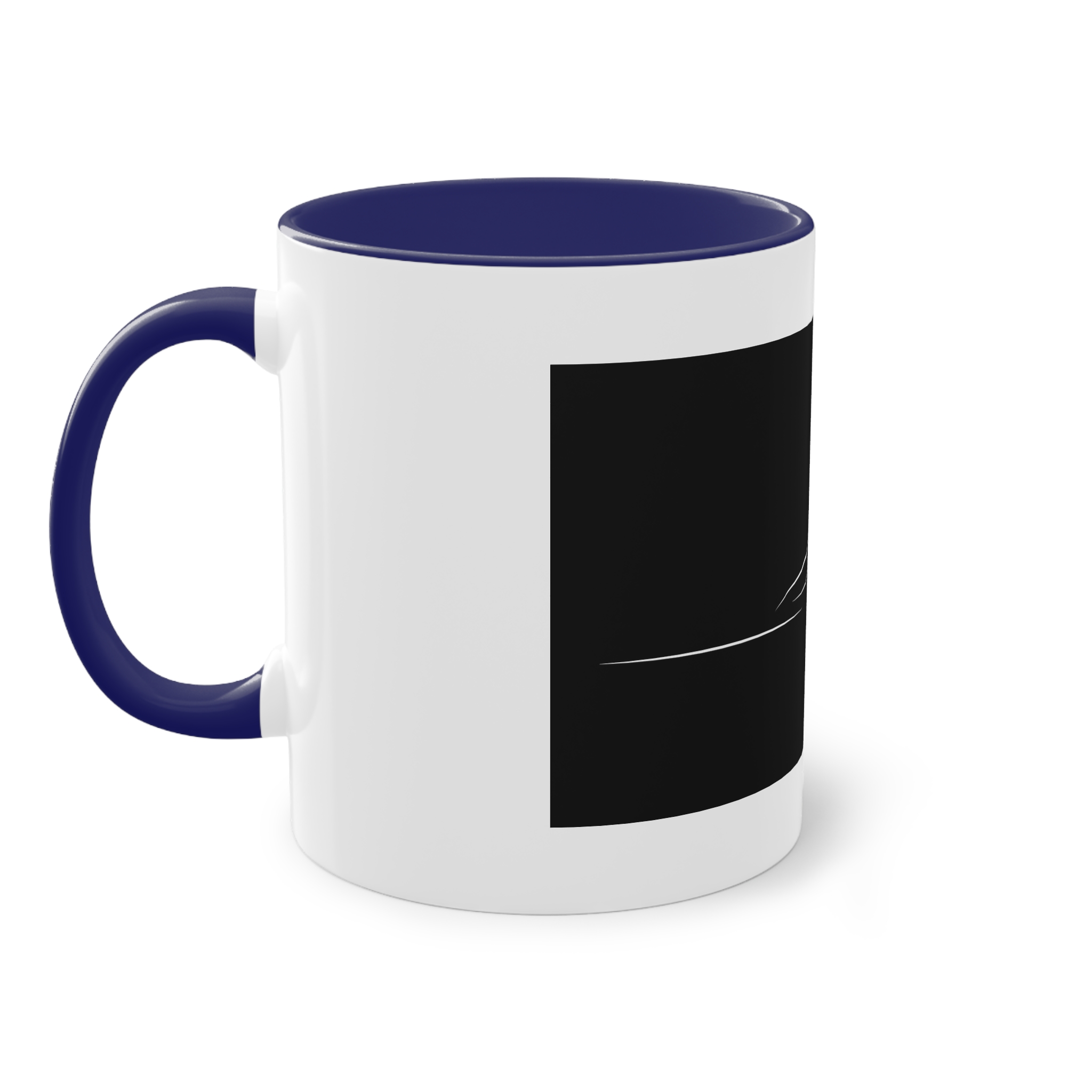 Alines Black Censor Two Tone Coffee Mug 11oz - Image 43