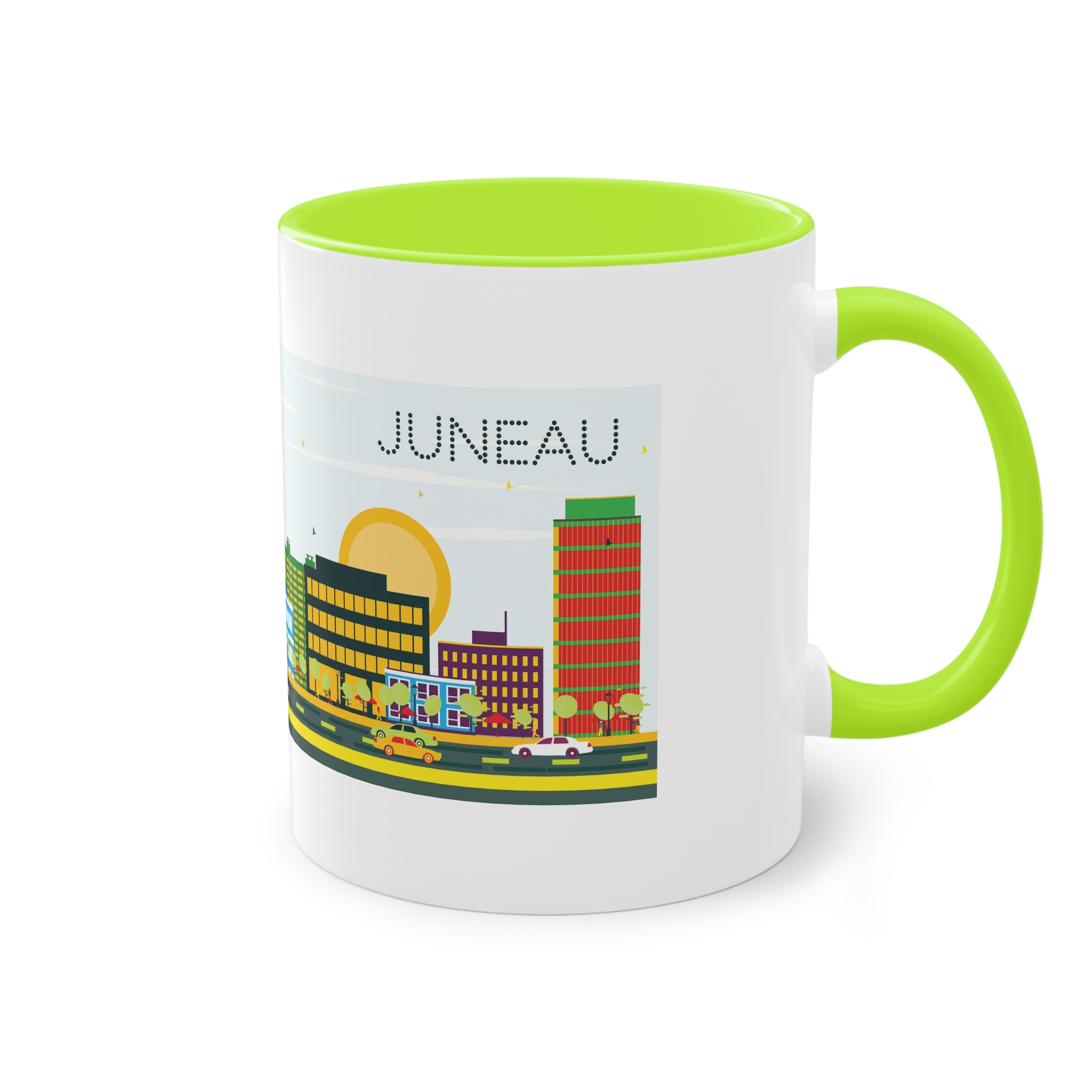Juneau Color Two Tone Coffee Mug 11oz - Image 28