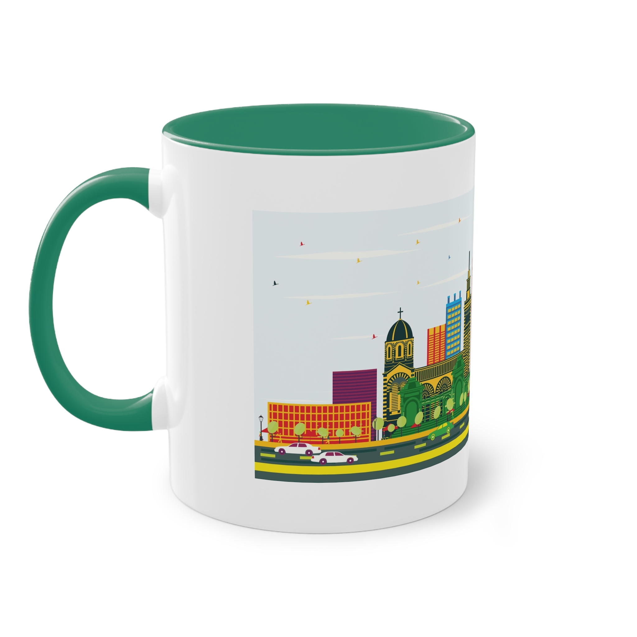 Marseille Color Two Tone Coffee Mug 11oz - Image 31