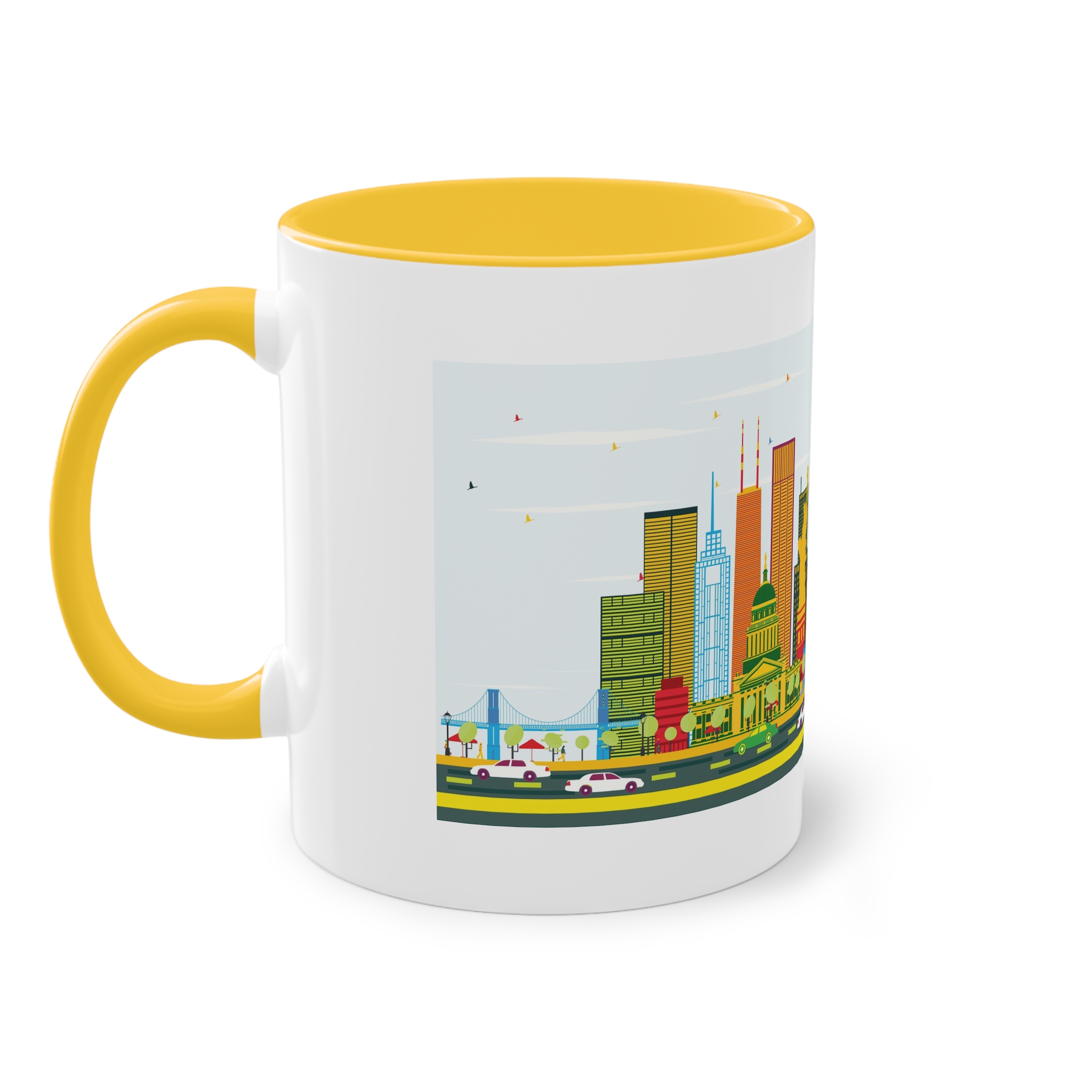 Usa Color Two Tone Coffee Mug 11oz - Image 19