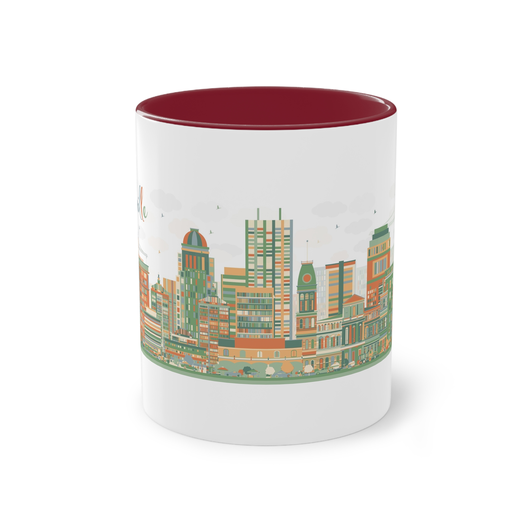 Louisville Ver 1 Two Tone Coffee Mug 11oz - Image 5
