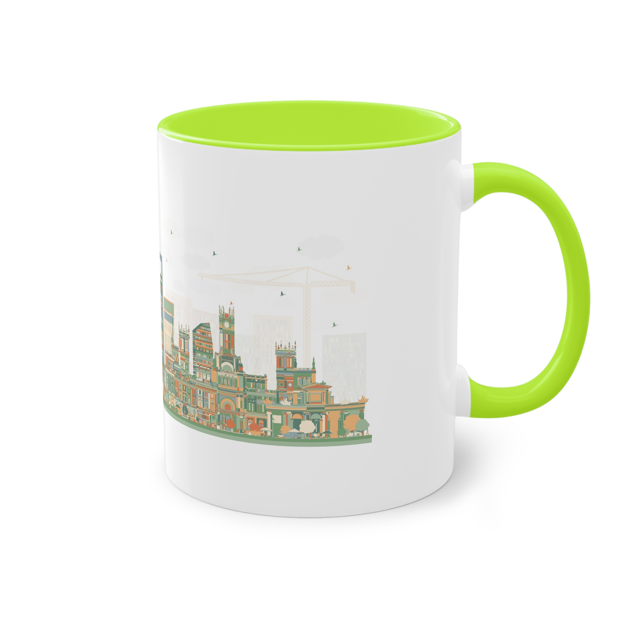 Madrid New Ver 1 Two Tone Coffee Mug 11oz - Image 28