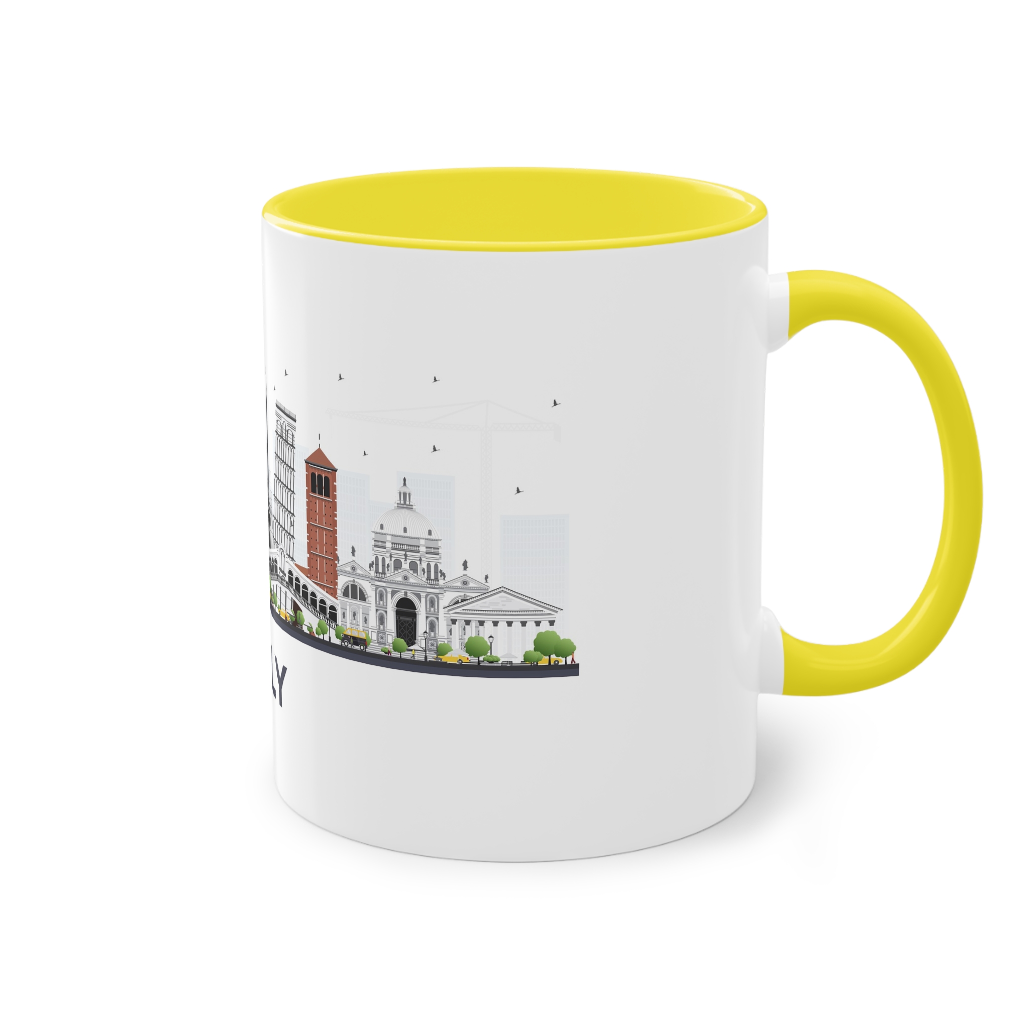 Italy Isolated Two Tone Coffee Mug 11oz - Image 24