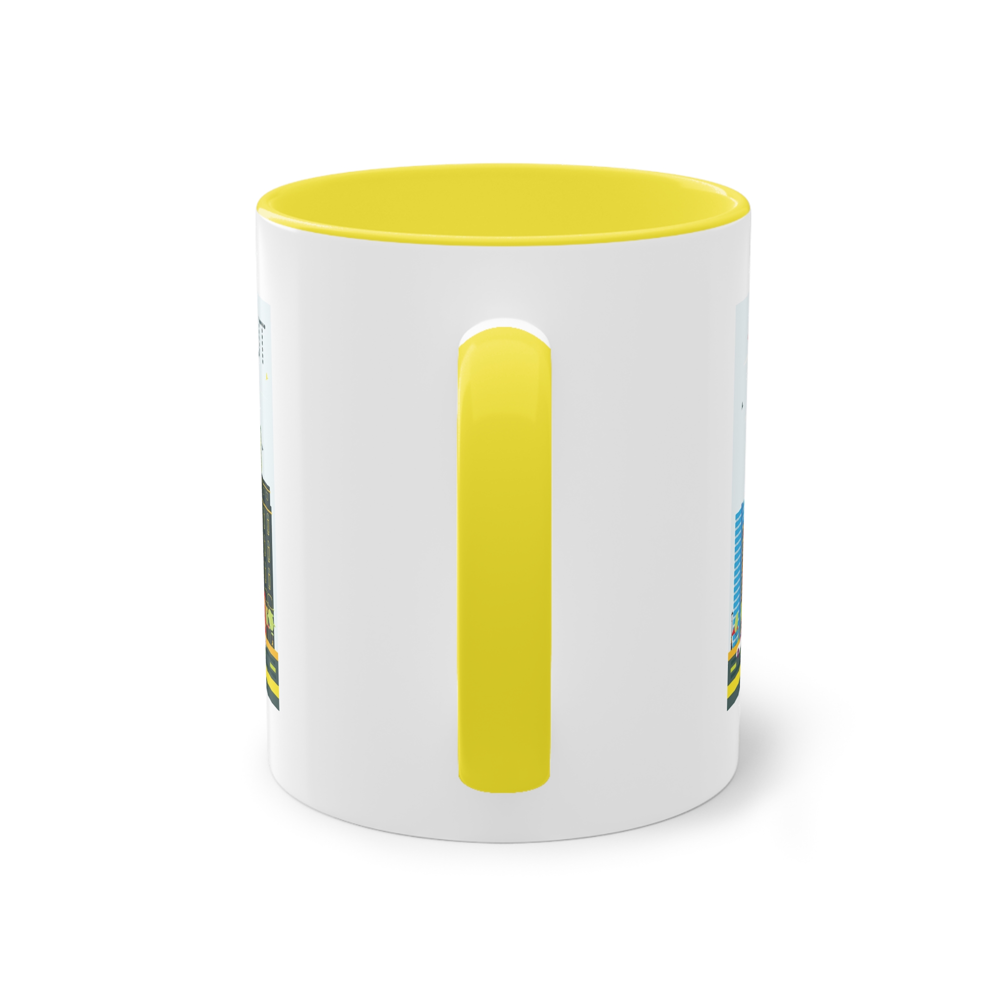 Beirut Color Two Tone Coffee Mug 11oz - Image 22