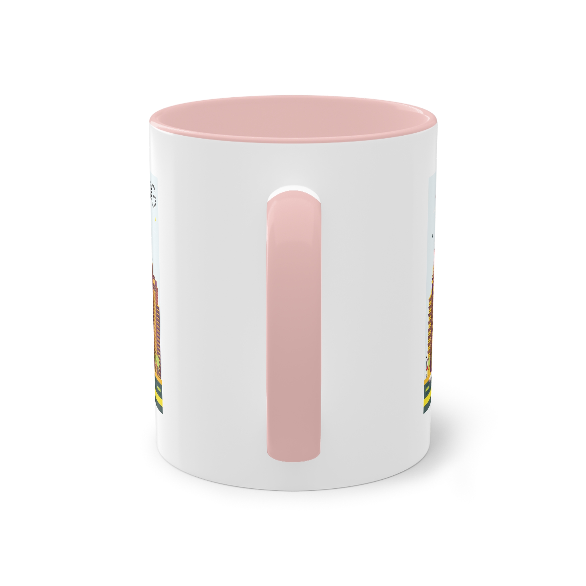 Beijing Color Two Tone Coffee Mug 11oz - Image 46