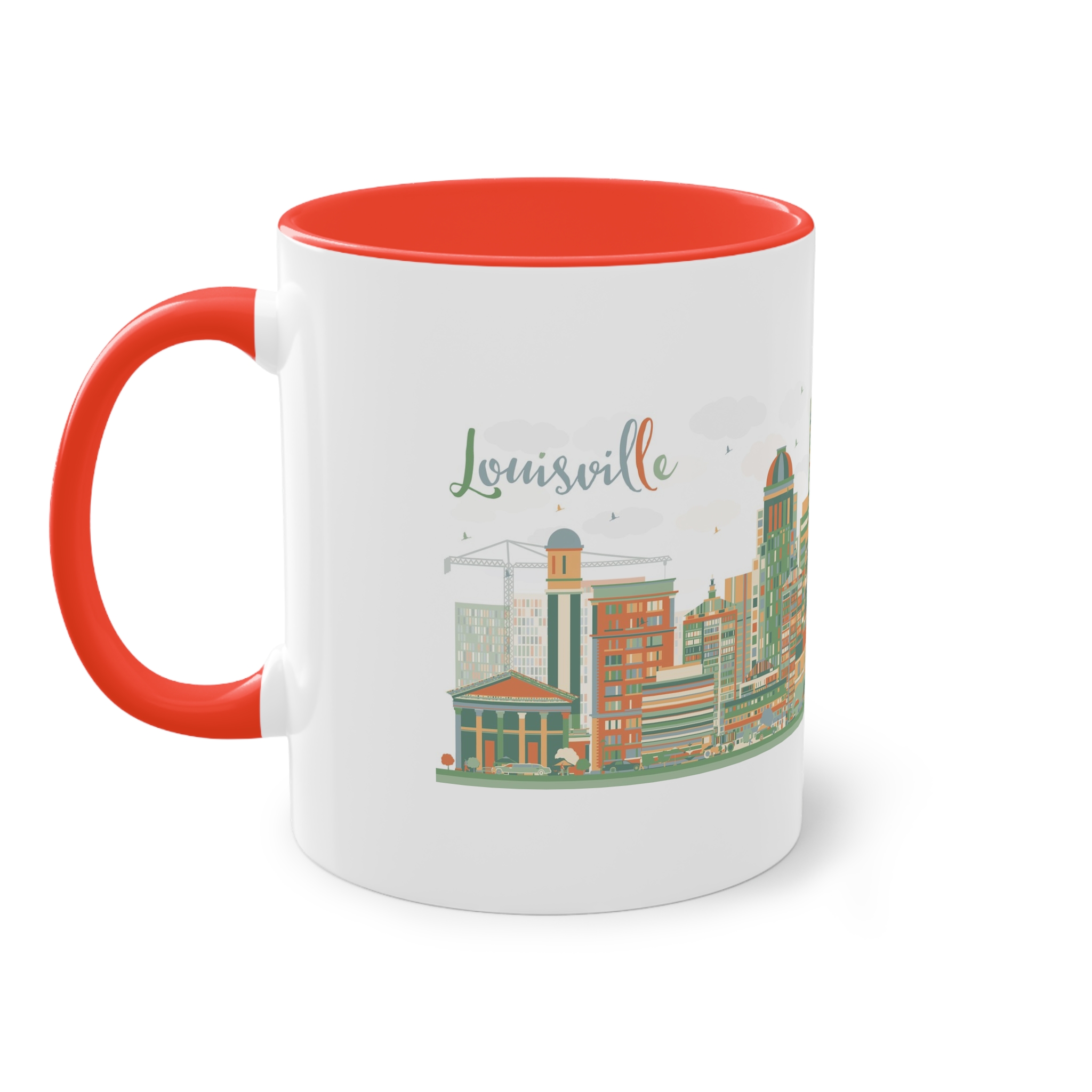 Louisville Ver 1 Two Tone Coffee Mug 11oz - Image 3