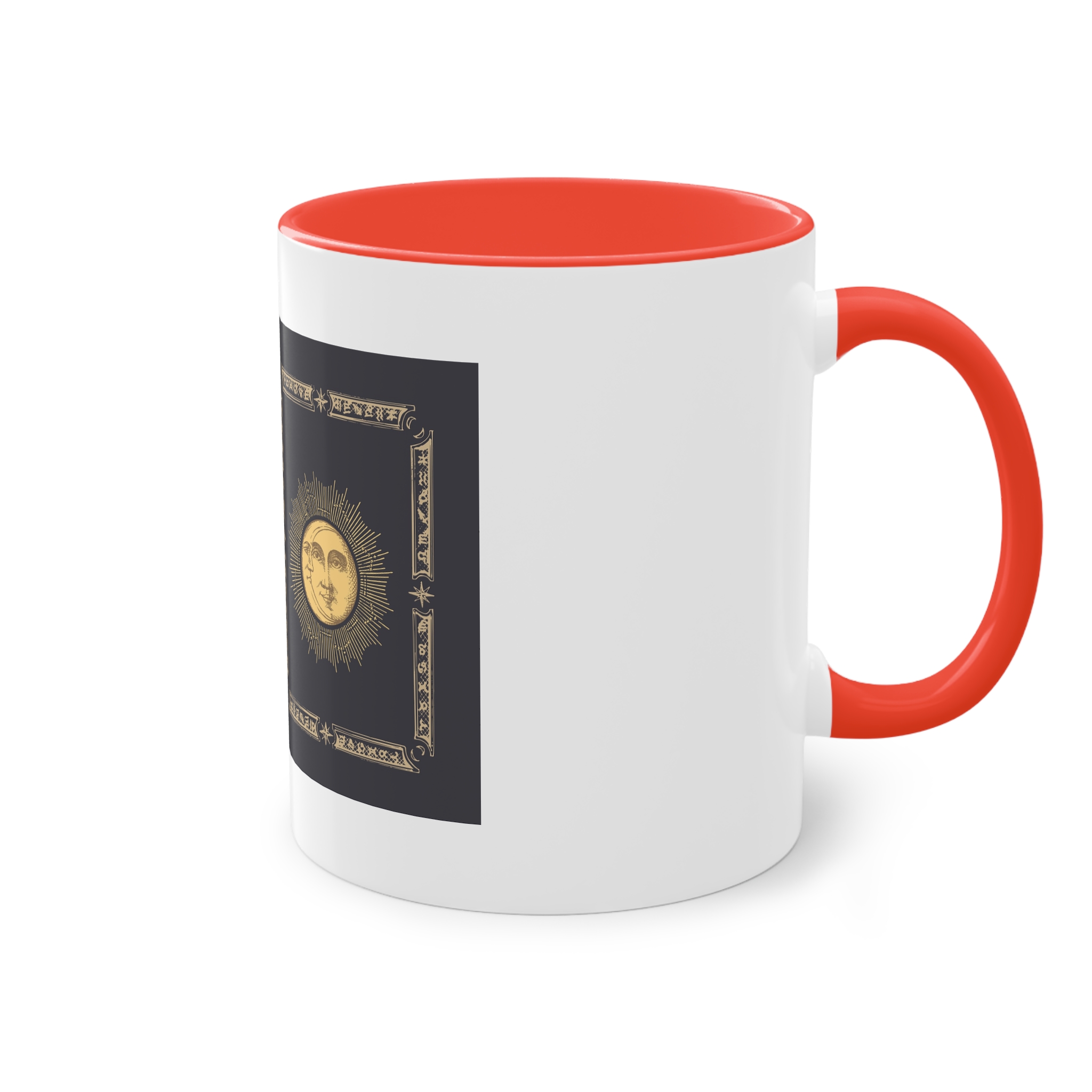 Aries Zodiac 3 Two Tone Coffee Mug 11oz - Image 4
