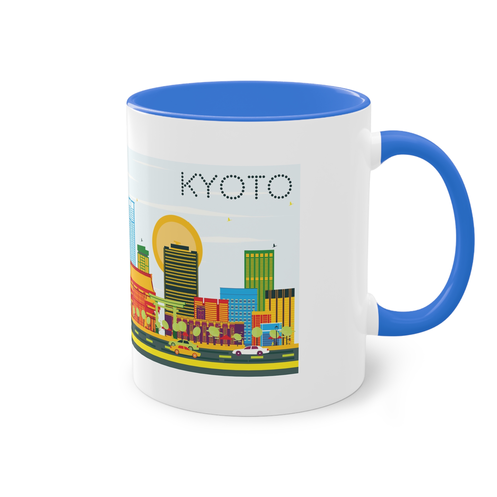 Kyoto Color Two Tone Coffee Mug 11oz - Image 40