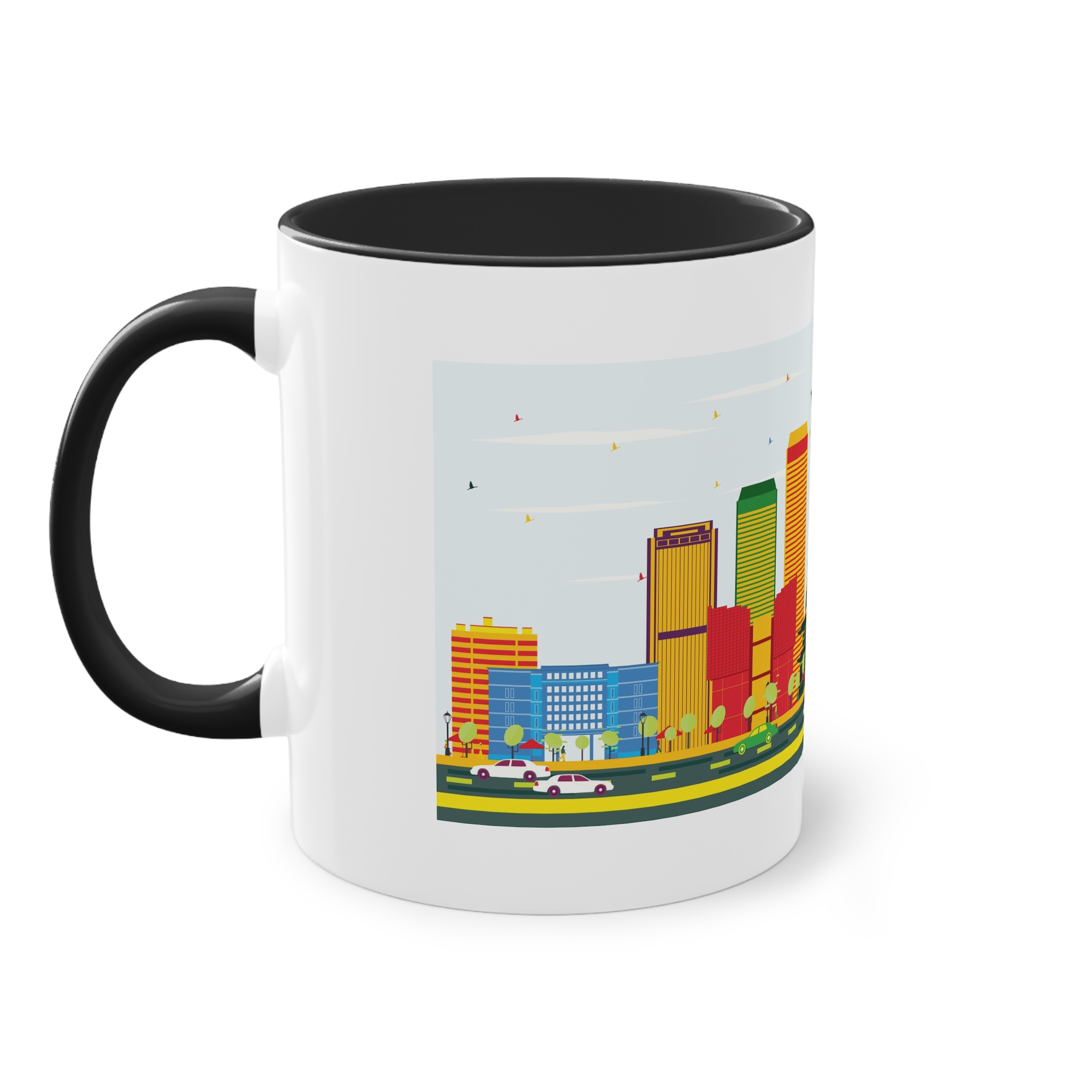 Osaka Color Two Tone Coffee Mug 11oz - Image 11