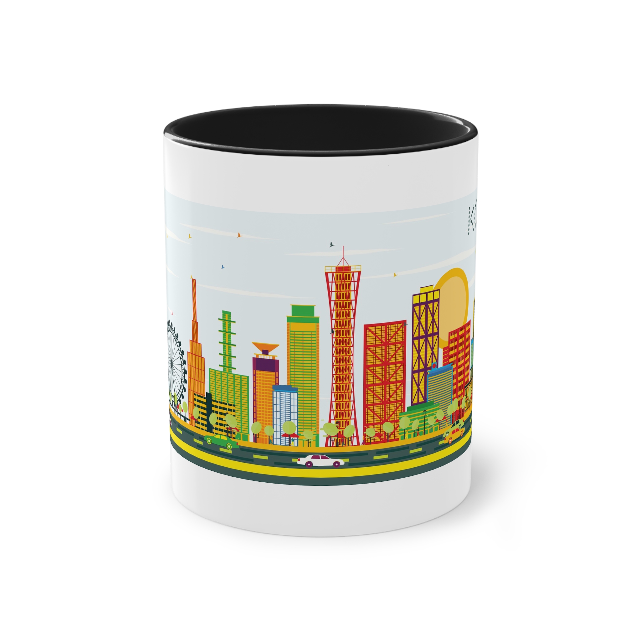 Kobe Color Two Tone Coffee Mug 11oz - Image 9