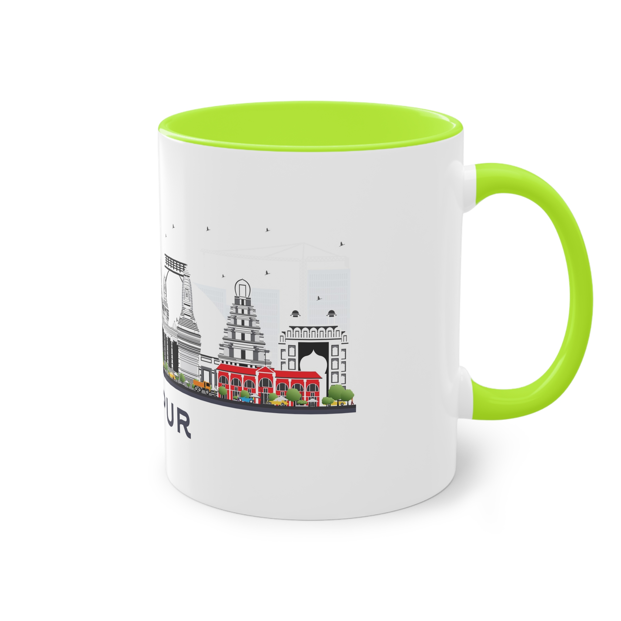 Nagpur Isolated Two Tone Coffee Mug 11oz - Image 28
