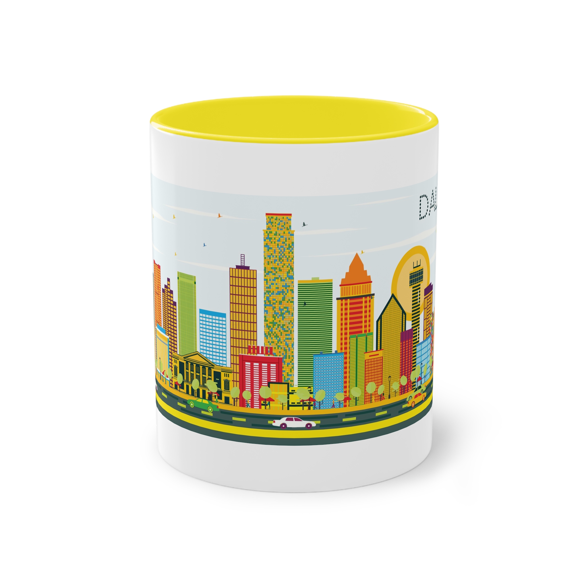 Dallas Color Two Tone Coffee Mug 11oz - Image 21