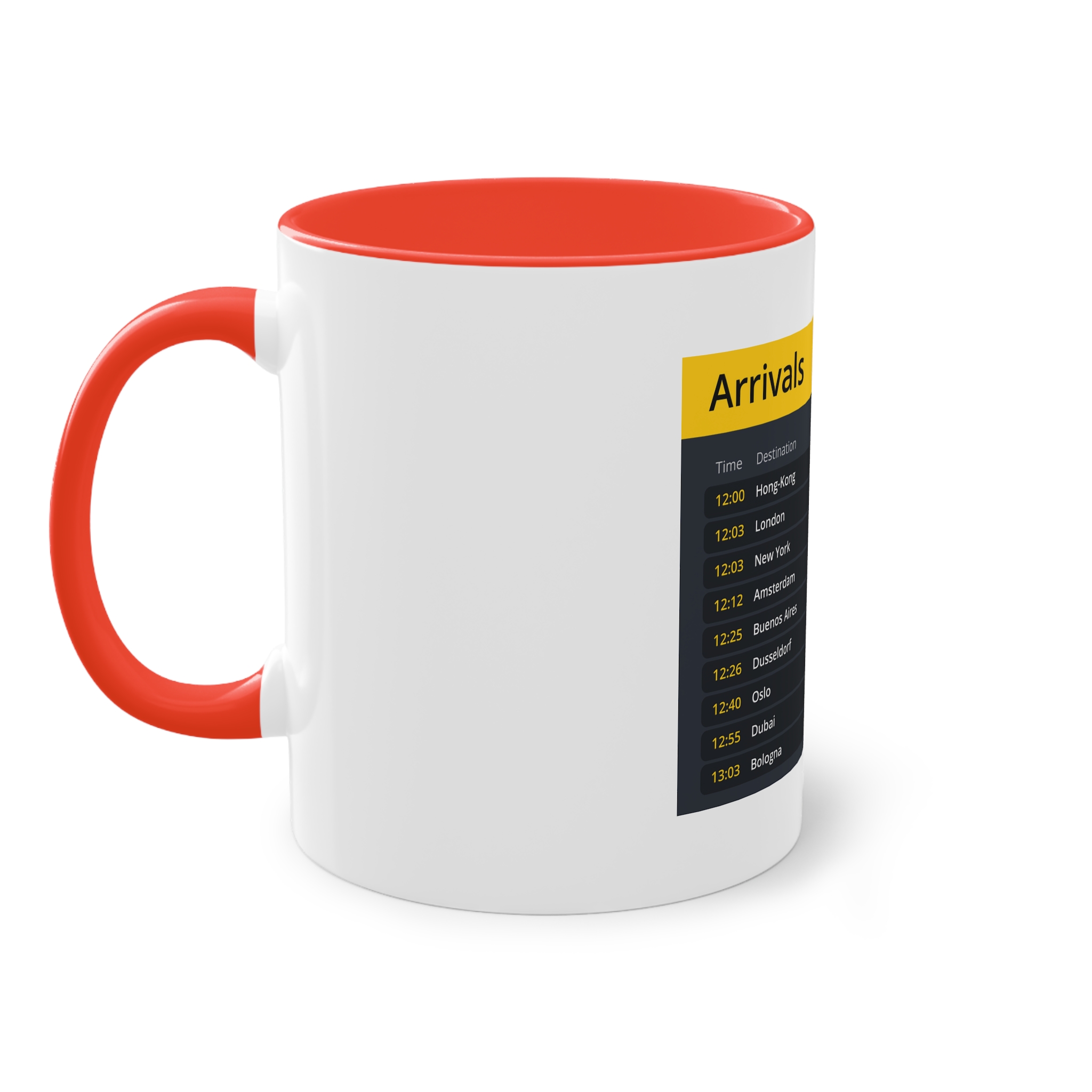 Arrivals Two Tone Coffee Mug 11oz - Image 3