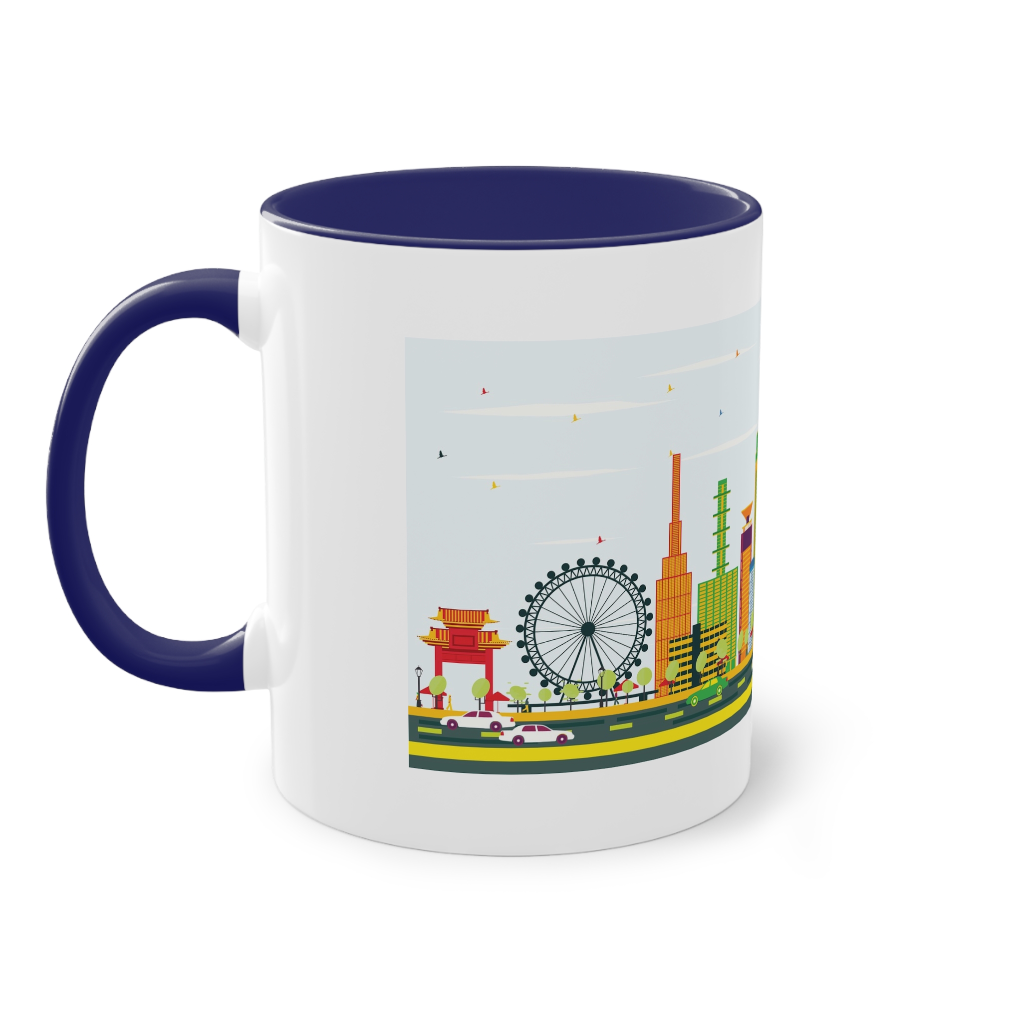 Kobe Color Two Tone Coffee Mug 11oz - Image 43